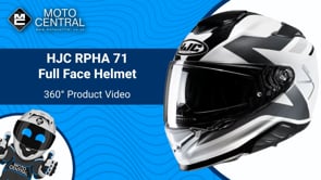 HJC RPHA 71 Pinna Full Face Helmet MC10 White - FREE UK Shipping, FREE 365 Day Returns | Moto Central