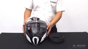 LS2 MX701 Explorer Carbon Frontier 2 Adventure Helmet Red - FREE UK Shipping, FREE 365 Day Returns | Moto Central