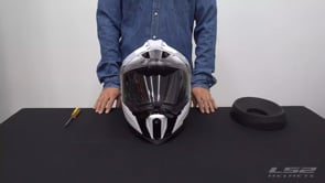 LS2 MX701 Explorer Carbon Frontier 2 Adventure Helmet Red - FREE UK Shipping, FREE 365 Day Returns | Moto Central