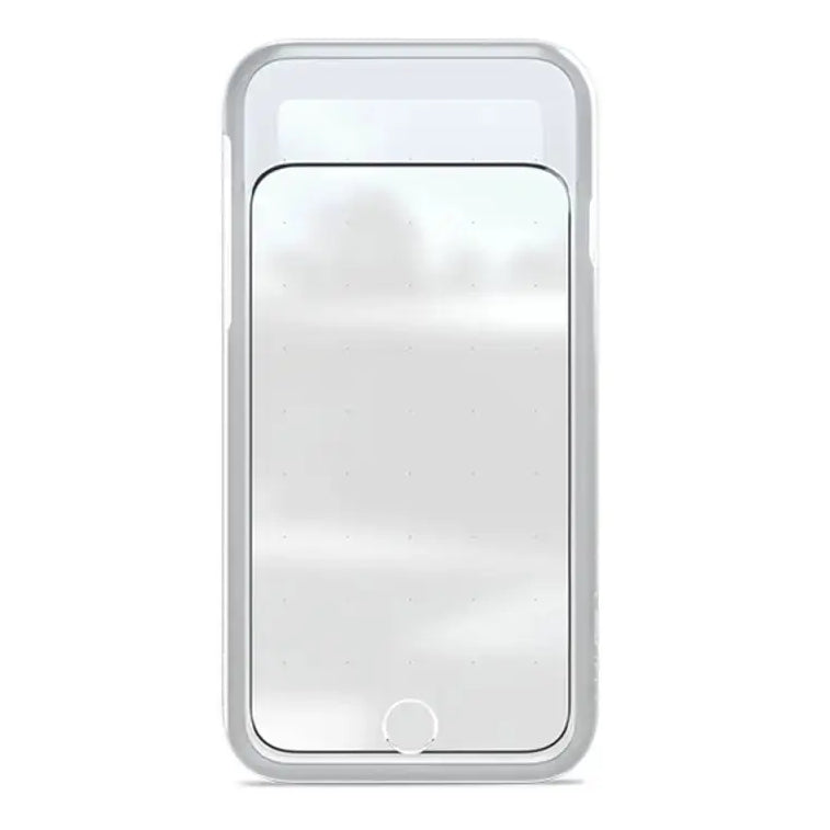 Quad Lock Smartphone Poncho Clear for iPhone 8 Plus, 7 Plus and 6 Plus, fitted front view