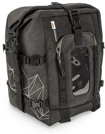 Kappa RA315BK-Rucksack Convertible Bag Black FREE UK Delivery, FREE 365 Day Returns | Moto Central