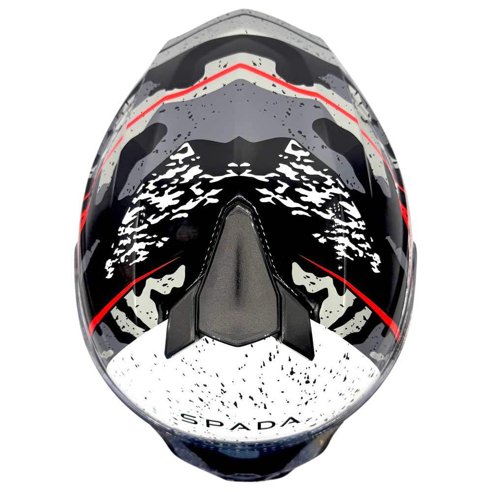 Spada Raiden 2 Meisai Red Camo Red FREE UK Delivery, FREE 365 Day Returns | Moto Central