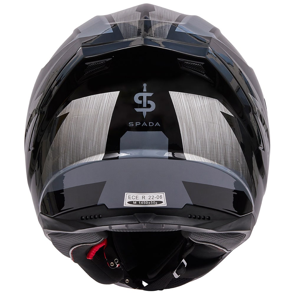 Spada Raiden 2 Thunder Black / Grey FREE UK Delivery, FREE 365 Day Returns | Moto Central