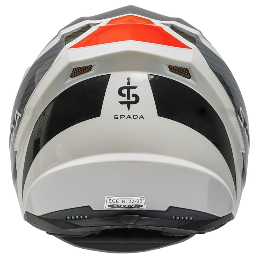 Spada Raiden 2 Thunder Black / White / Red FREE UK Delivery, FREE 365 Day Returns | Moto Central