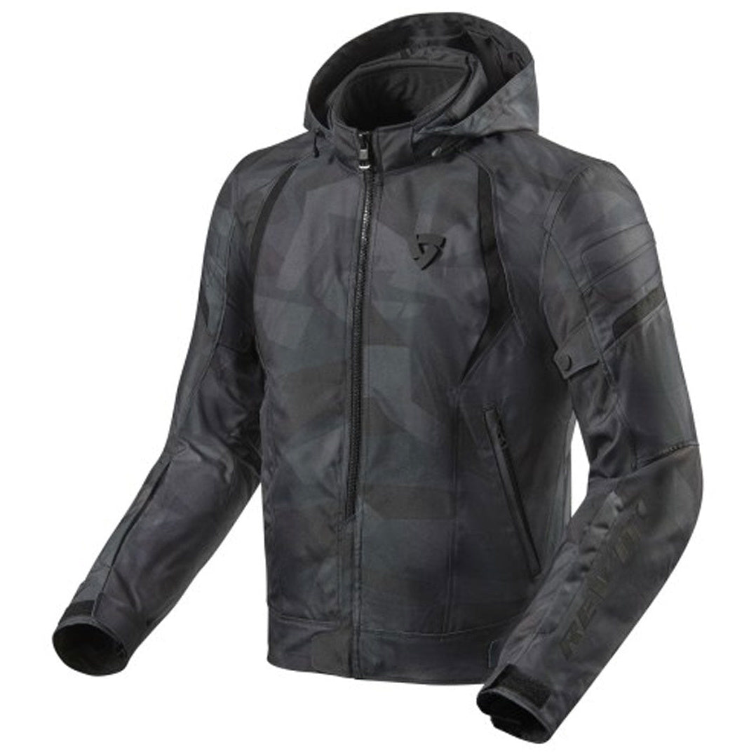 Revit Flare 2 Textile Jacket Camo Black / Grey - alternate product view