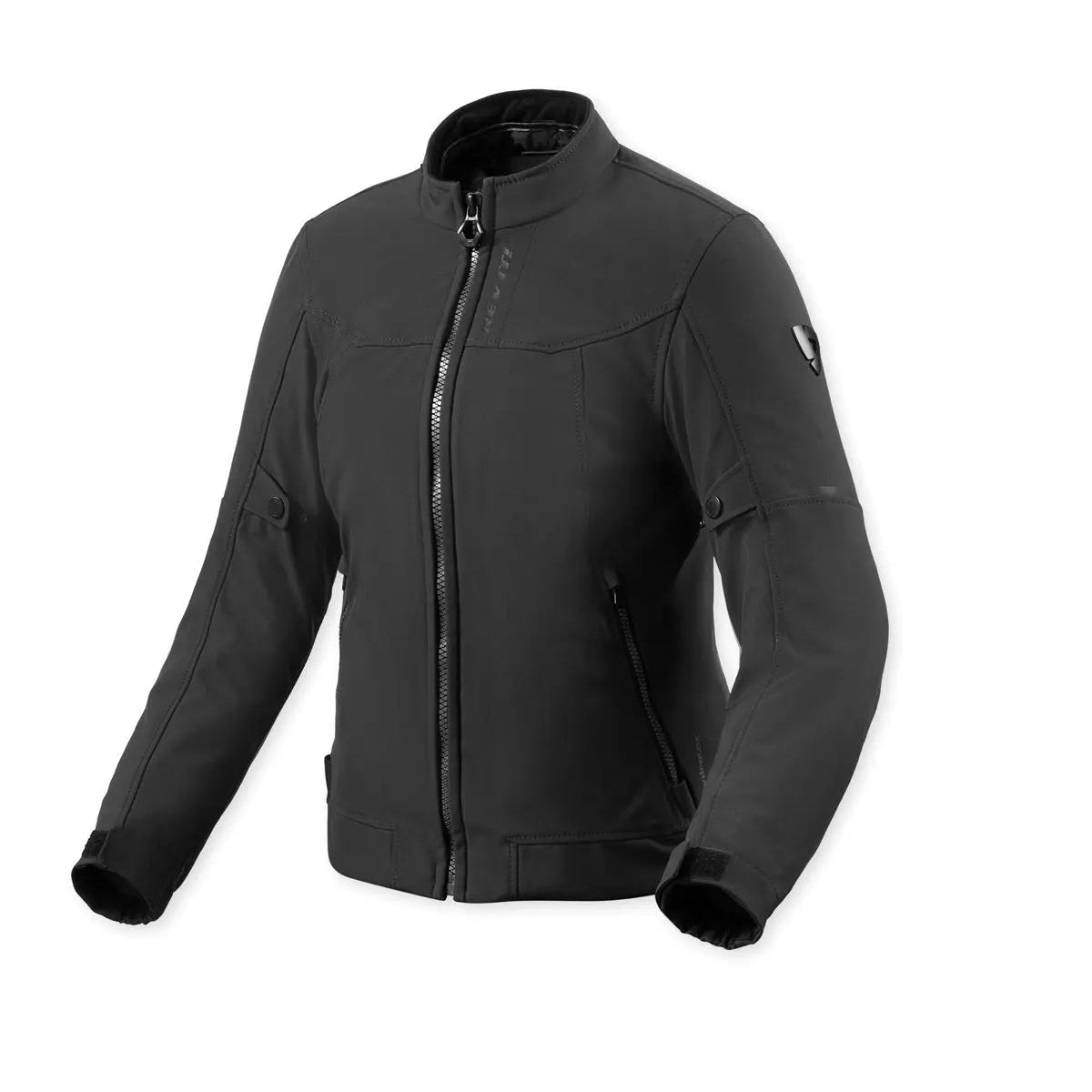 Revit Shade 2 H2O Ladies Textile Jacket Black front view