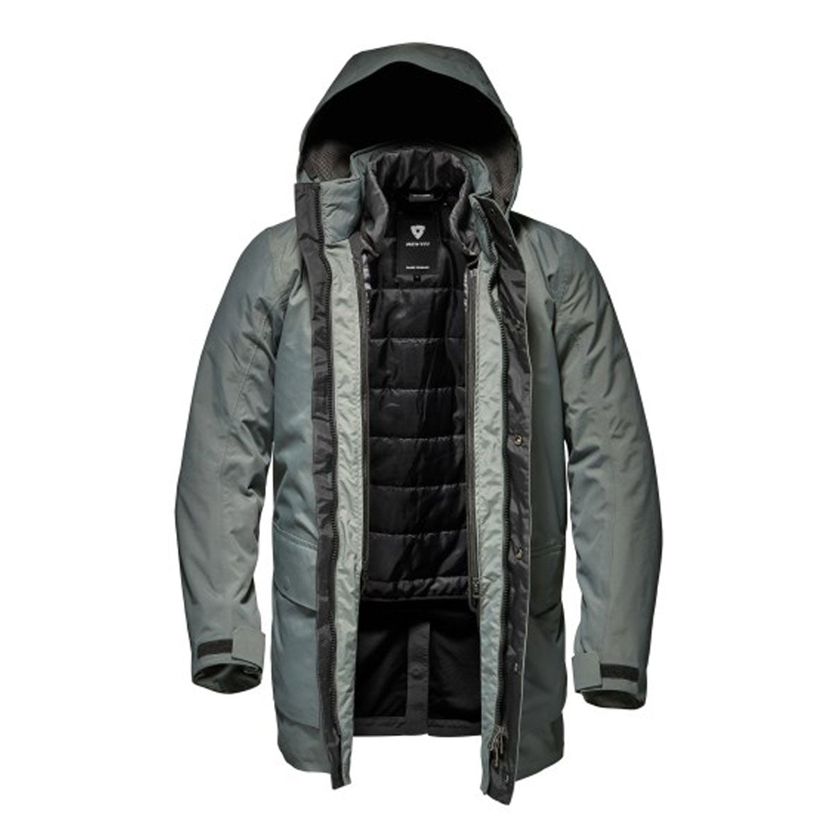 Revit Williamsburg 2 Textile Jacket Graphite Green