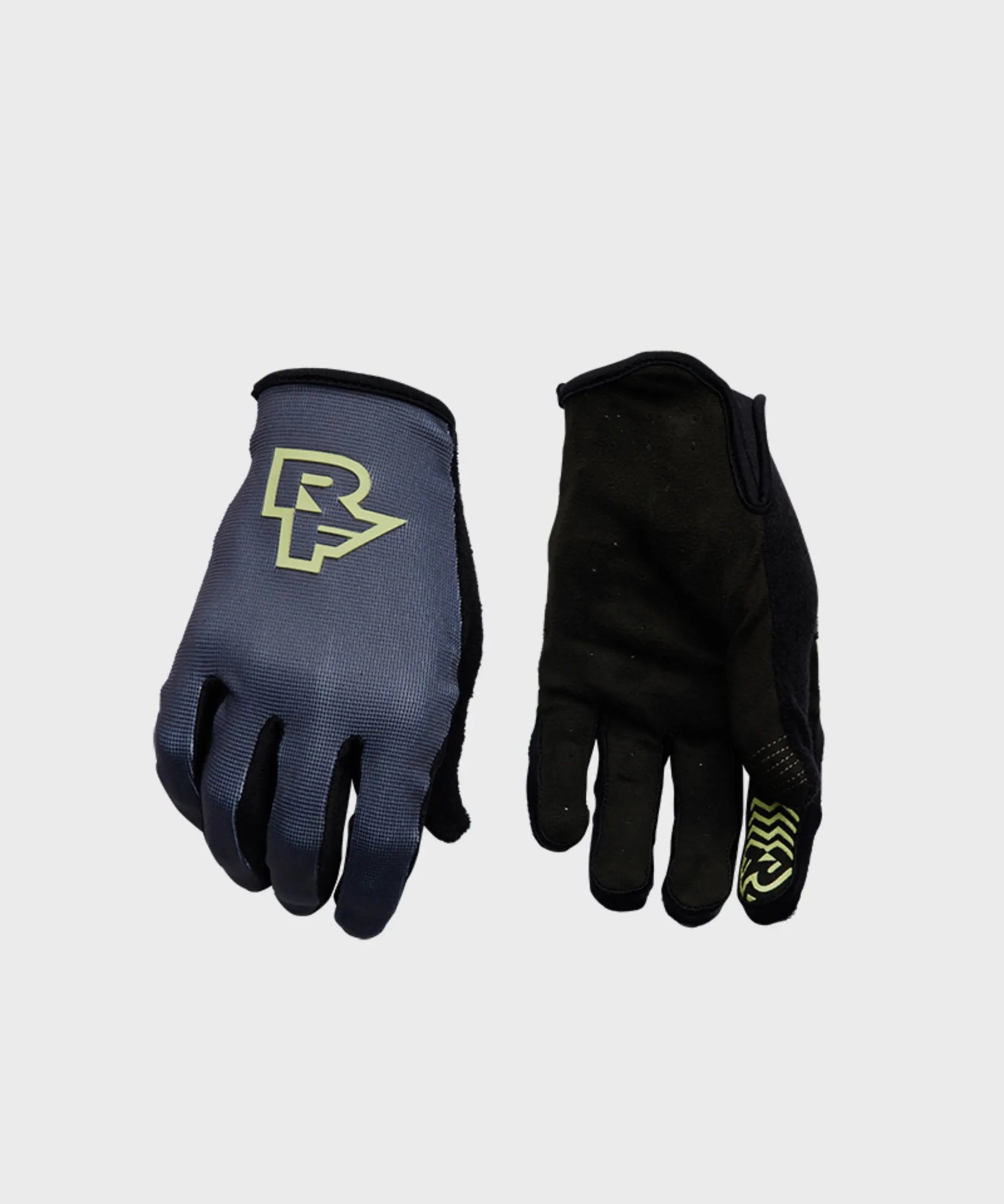 Race Face Trigger Cycle Gloves Charcoal - FREE UK Shipping, FREE 365 Day Returns | Moto Central