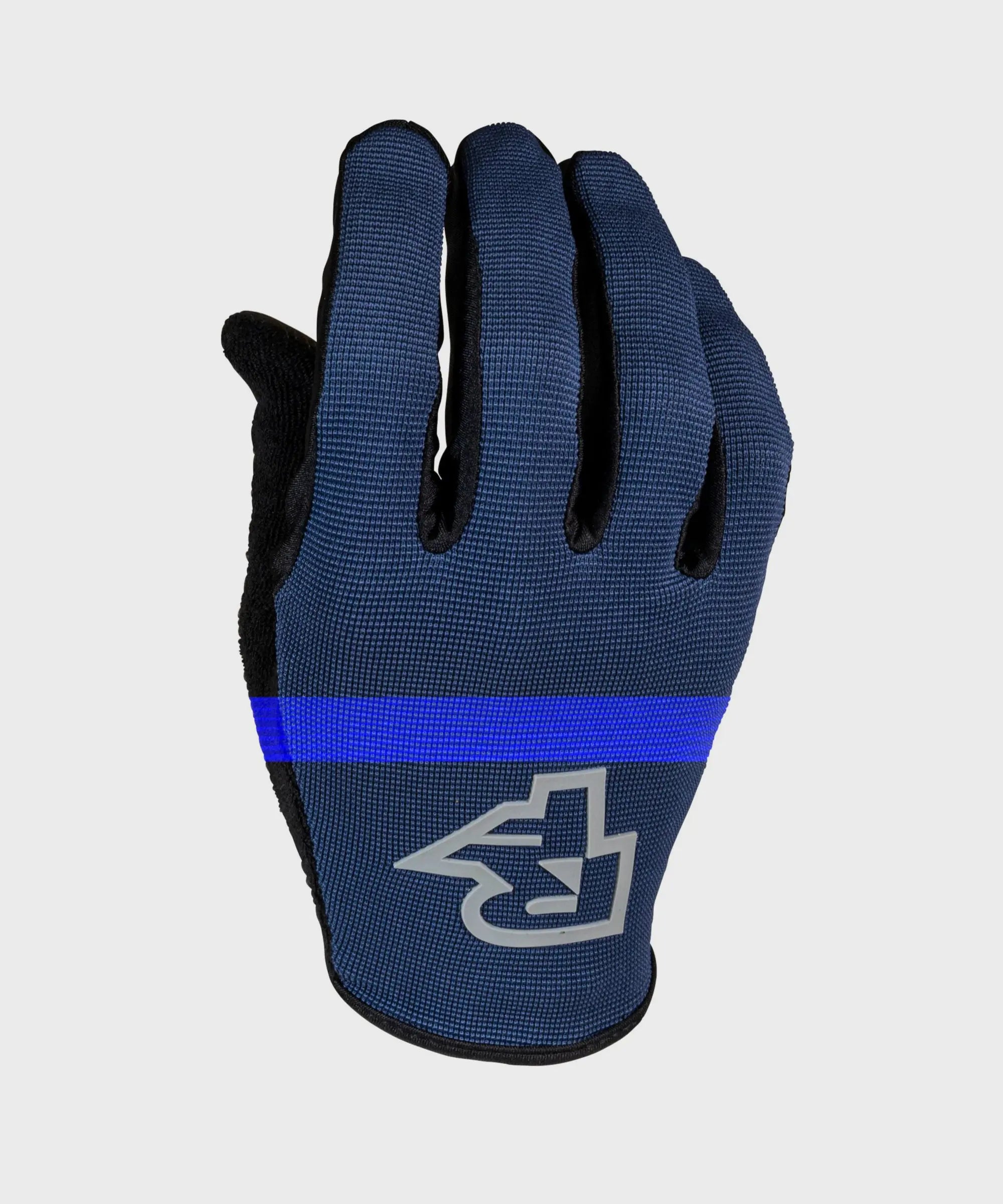 Race Face Trigger Cycle Gloves Navy - FREE UK Shipping, FREE 365 Day Returns | Moto Central