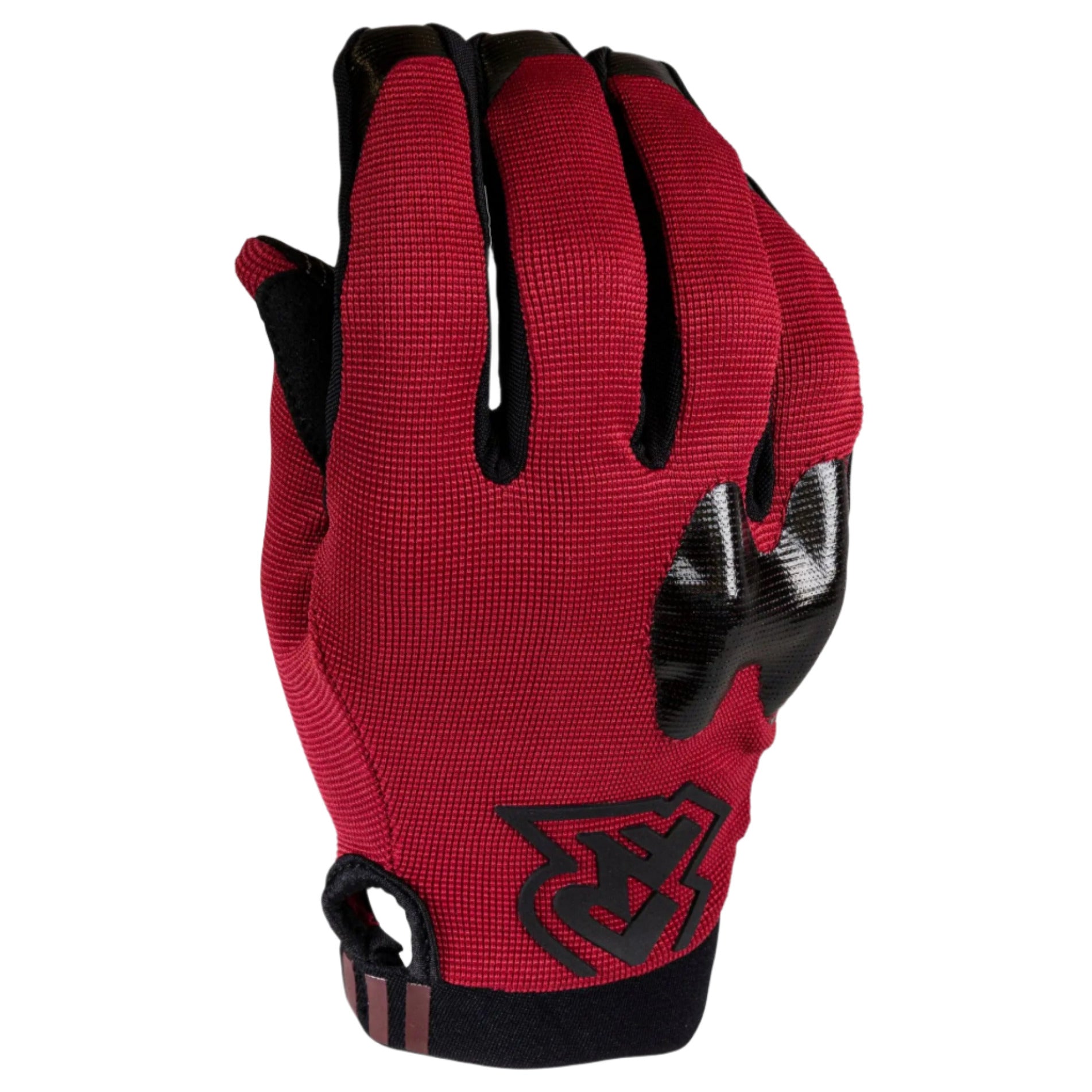 Race Face Ruxton Cycle Gloves Deep Red - FREE UK Shipping, FREE 365 Day Returns | Moto Central