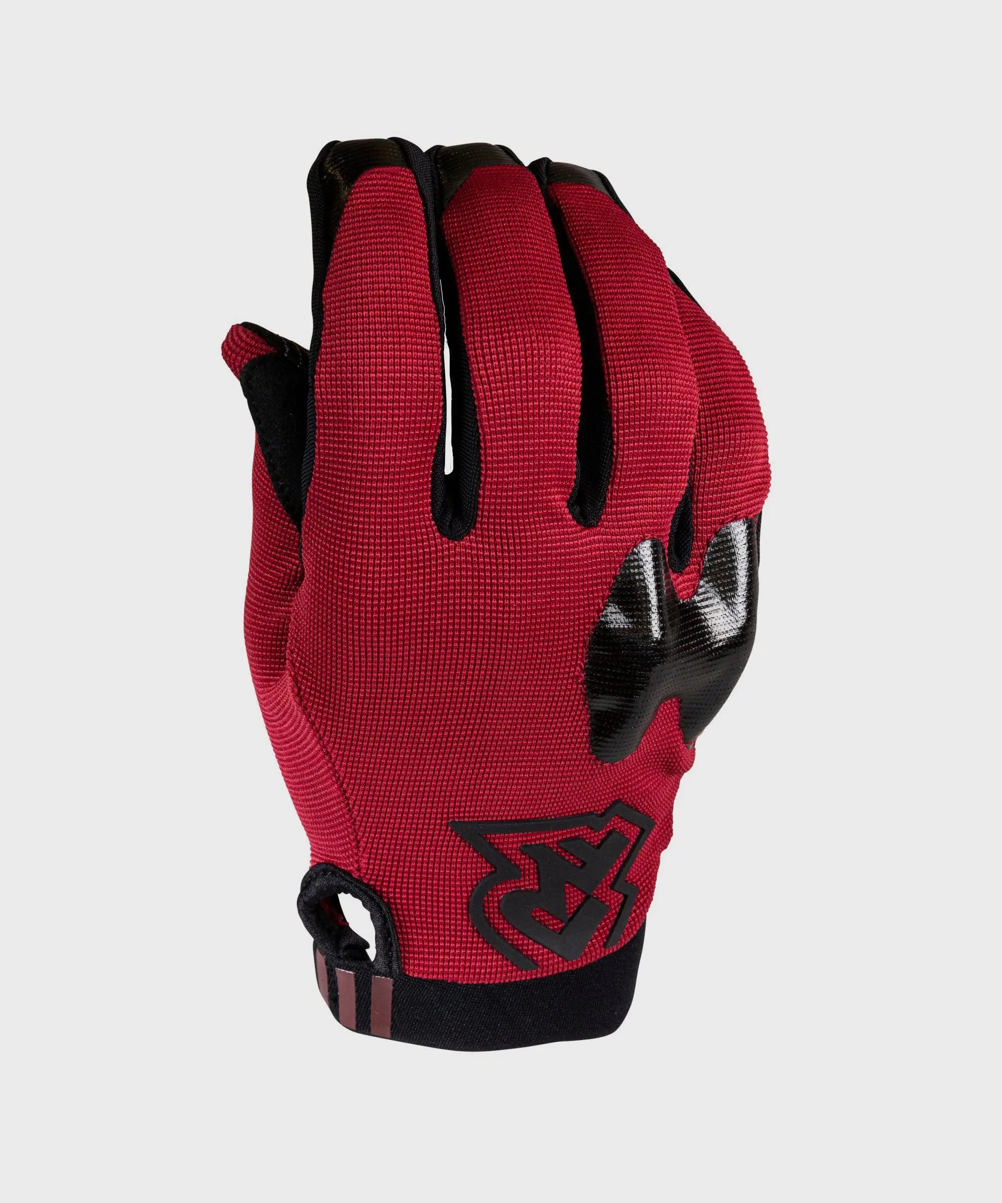 Race Face Ruxton Cycle Gloves Deep Red - FREE UK Shipping, FREE 365 Day Returns | Moto Central