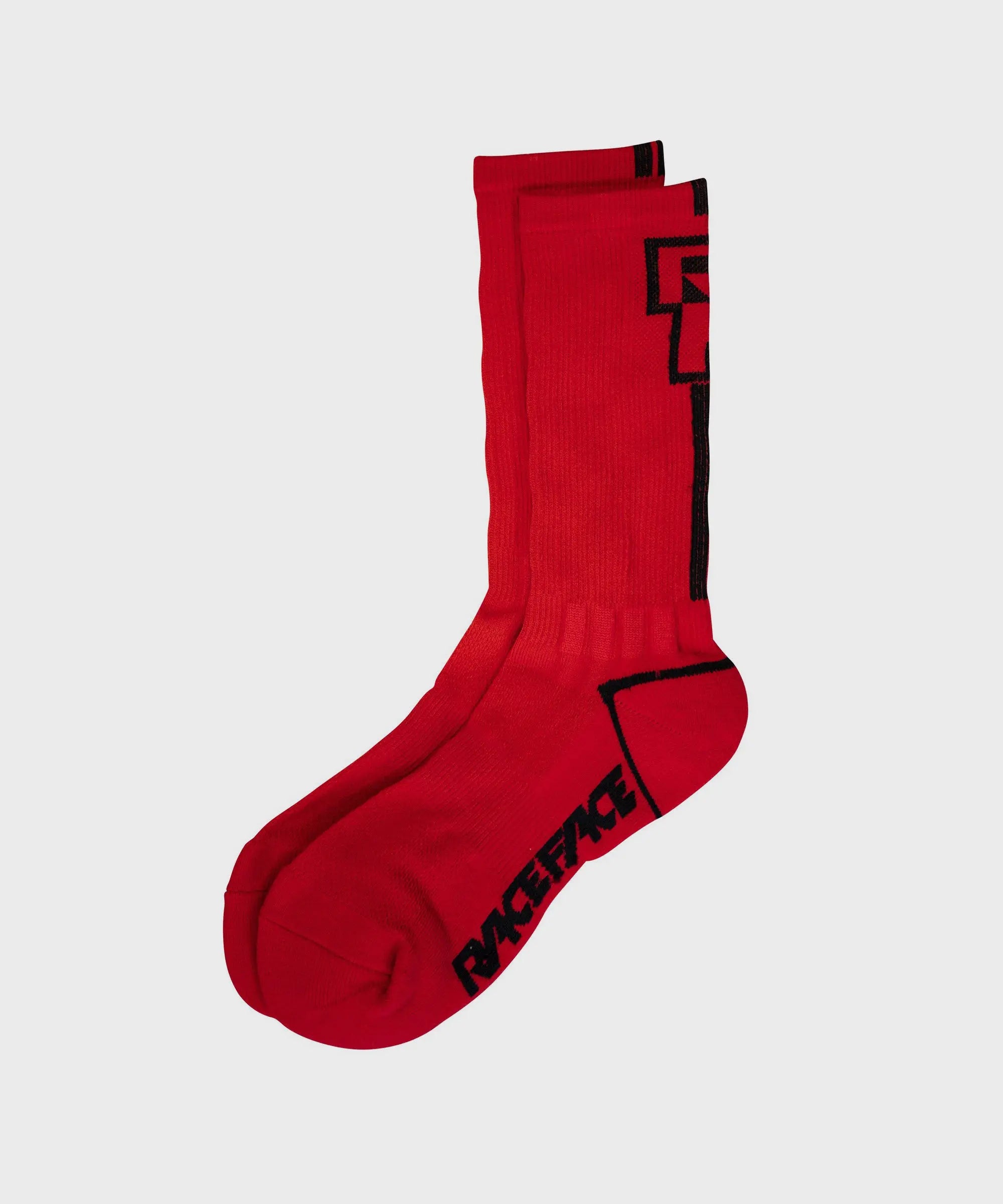 Race Face Indy Cycle Socks Rouge - FREE UK Shipping, FREE 365 Day Returns | Moto Central