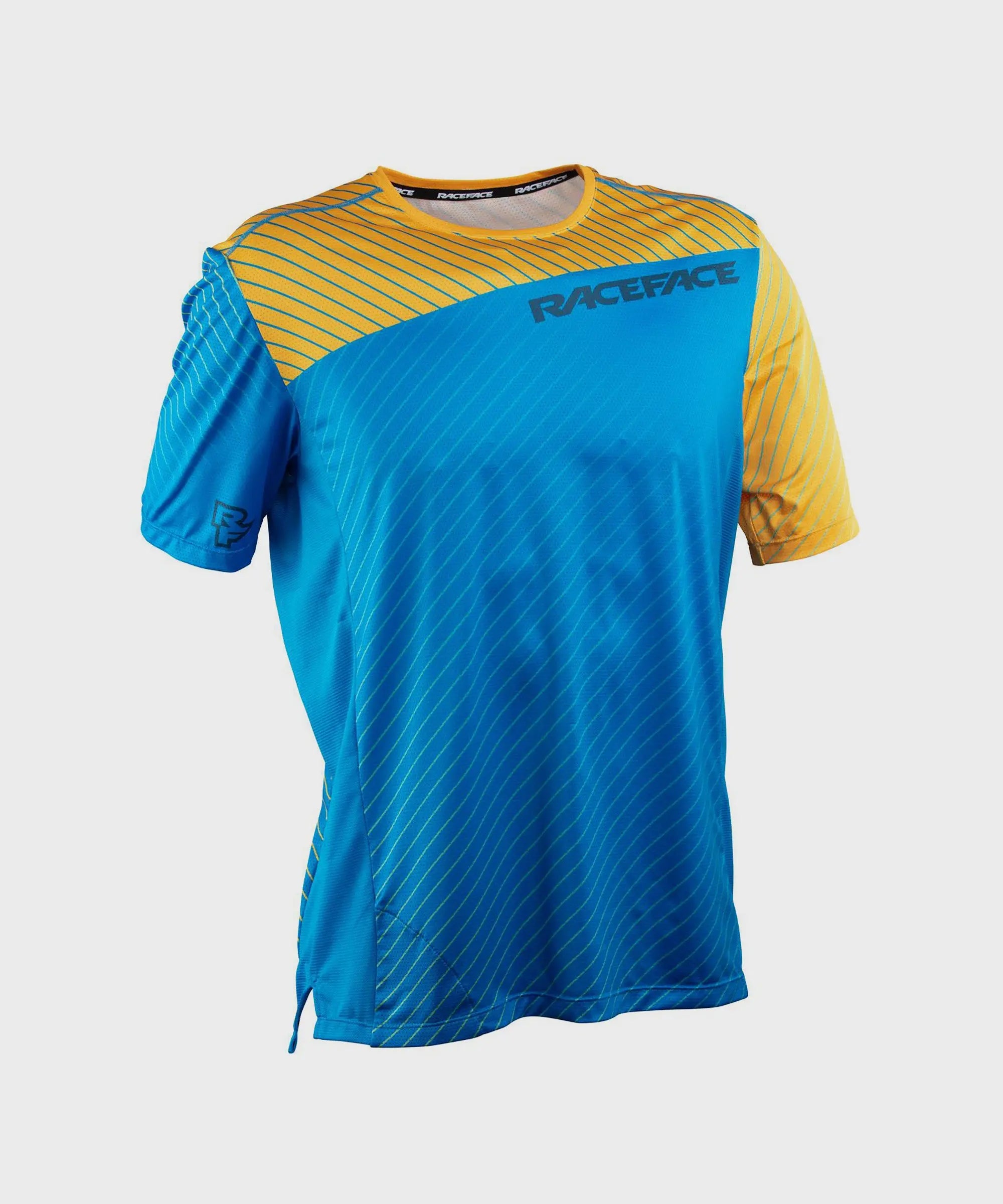 Race Face Indy Short Sleeves Cycle Jersey Dijon - FREE UK Shipping, FREE 365 Day Returns | Moto Central