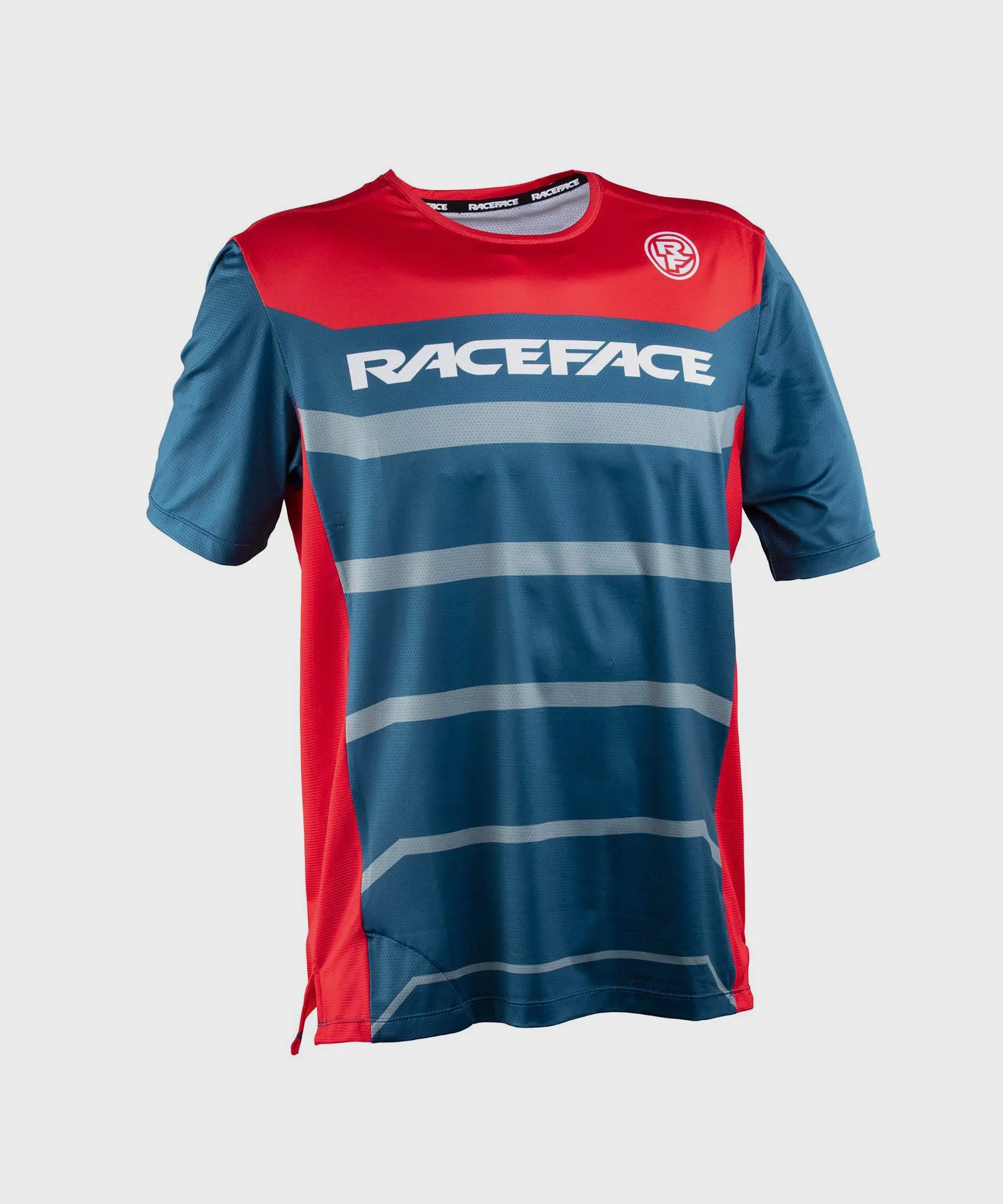 Race Face Indy Short Sleeve Cycle Jersey Navy - FREE UK Shipping, FREE 365 Day Returns | Moto Central
