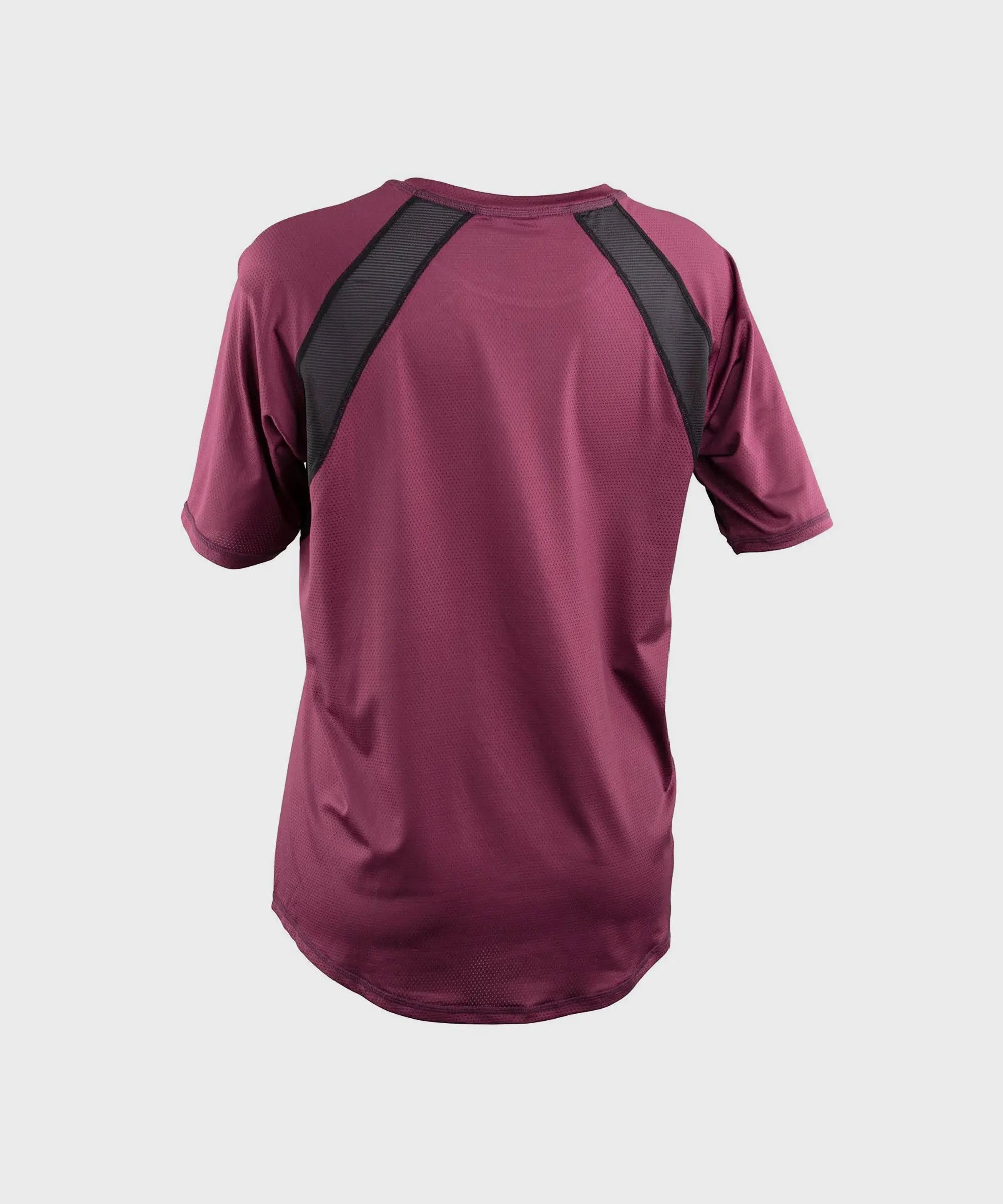 Race Face Traverse Ladies Short Sleeves Cycle Jersey Bordeaux - FREE UK Shipping, FREE 365 Day Returns | Moto Central