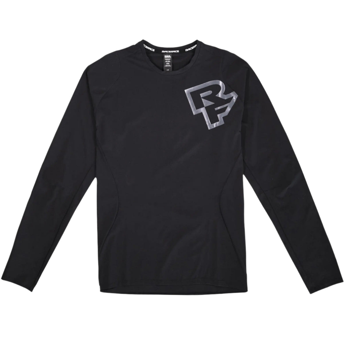 Race Face Conspiracy Long Sleeves Cycle Jersey Black