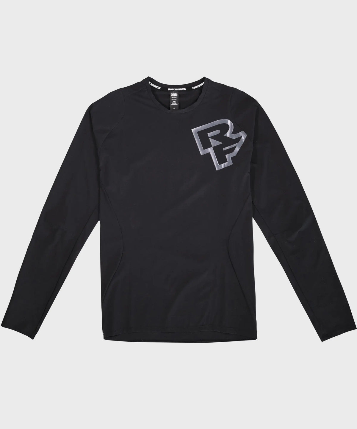 Race Face Conspiracy Long Sleeves Cycle Jersey Black