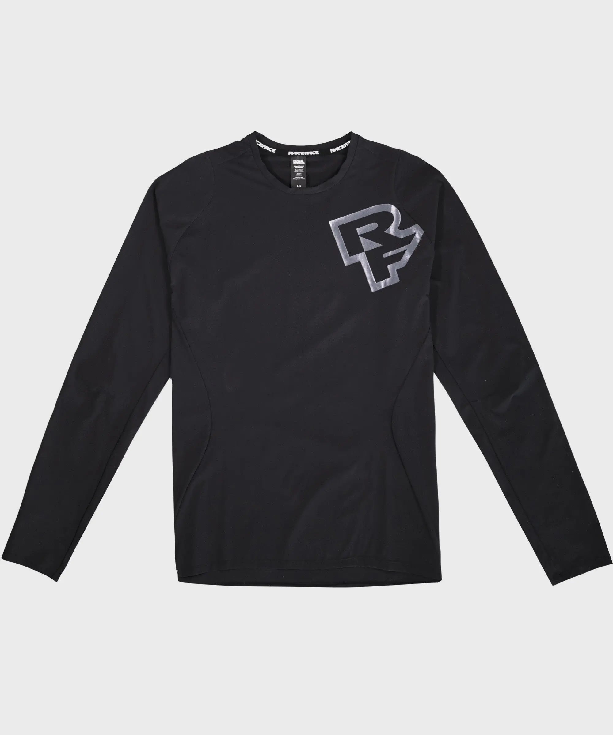 Race Face Conspiracy Long Sleeves Cycle Jersey Black - FREE UK Shipping, FREE 365 Day Returns | Moto Central
