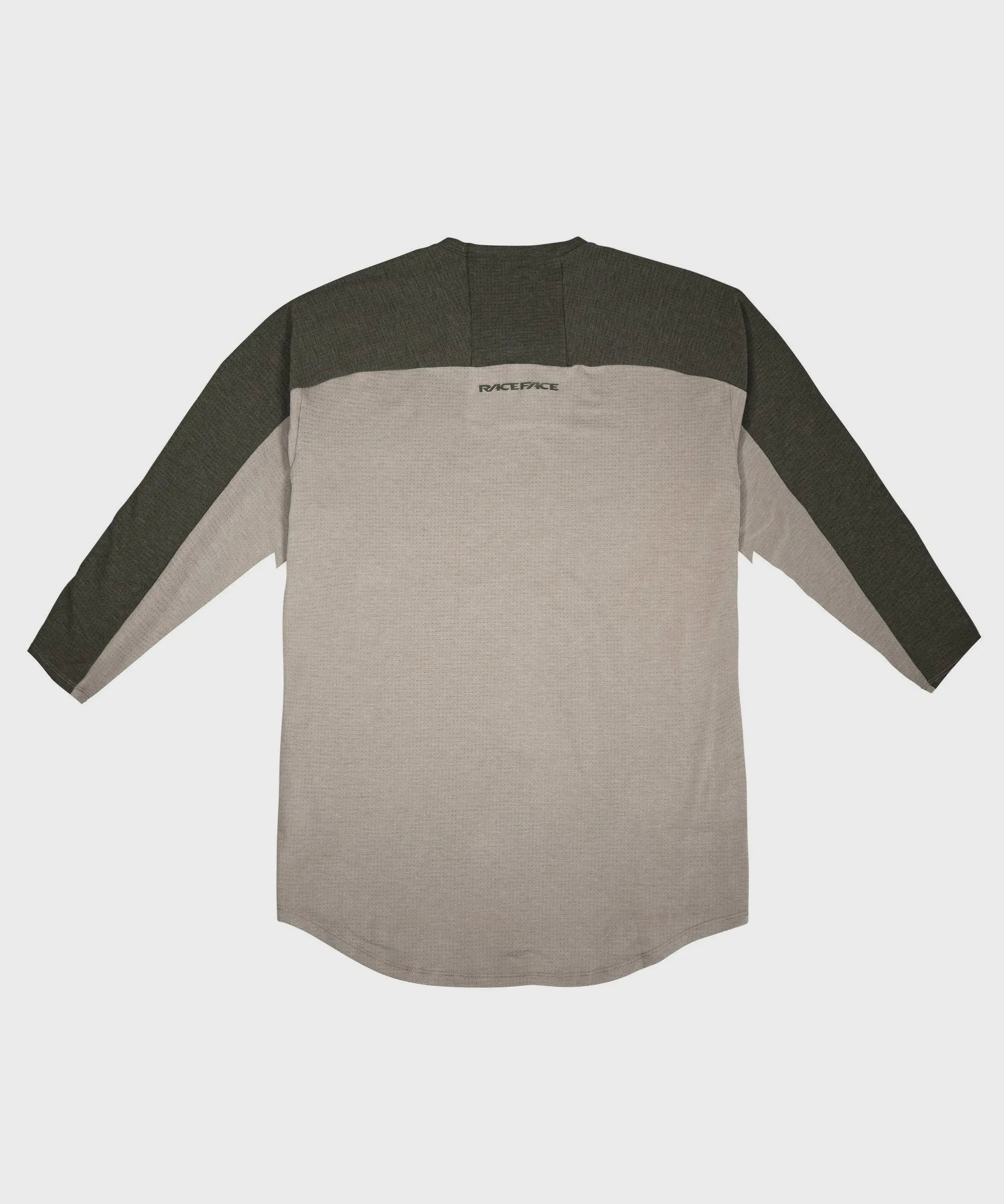 Race Face Stage Drirelease 3/4 Sleeves Cycle Jersey Sand - FREE UK Shipping, FREE 365 Day Returns | Moto Central