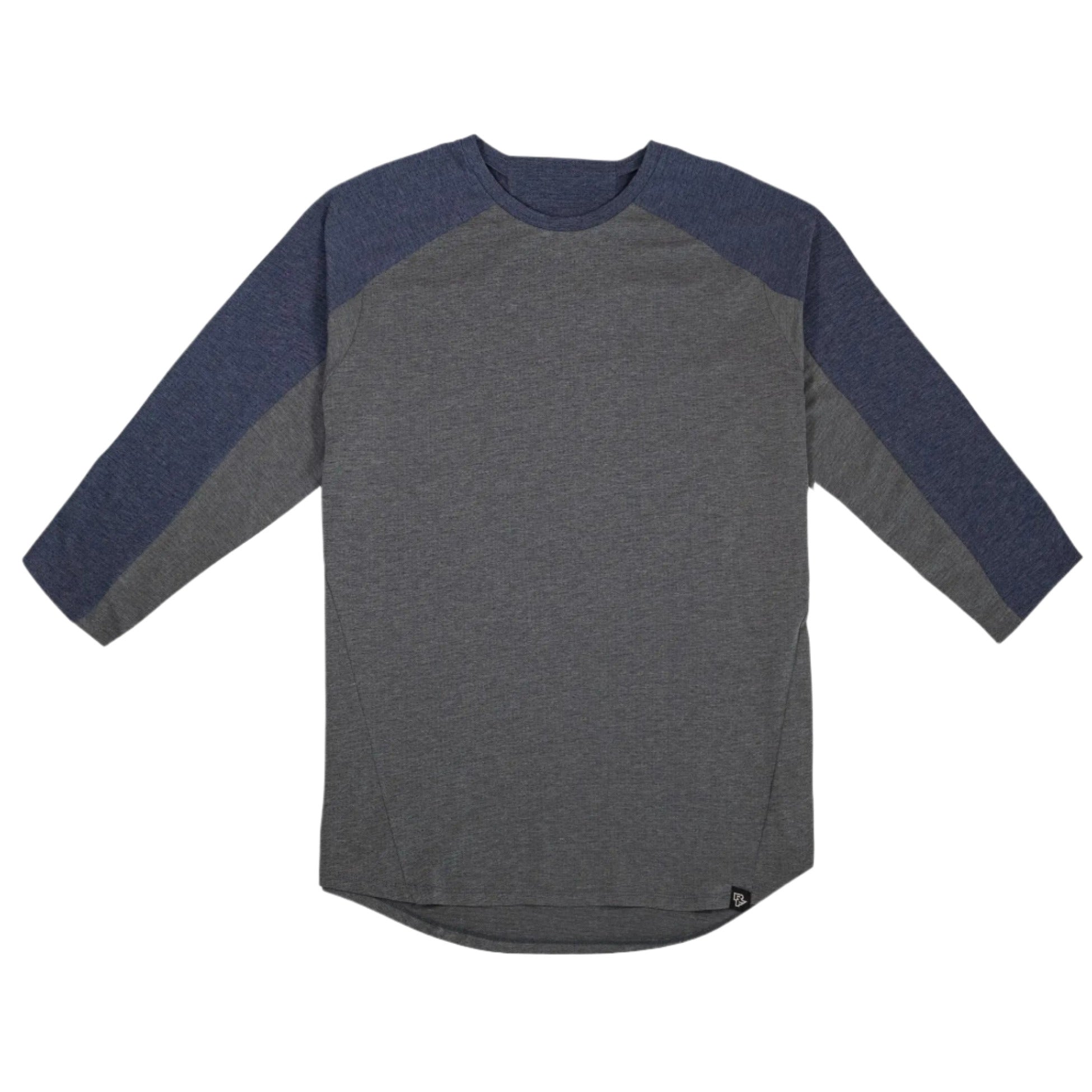 Race Face Stage Drirelease 3/4 Sleeves Cycle Jersey Navy - FREE UK Shipping, FREE 365 Day Returns | Moto Central