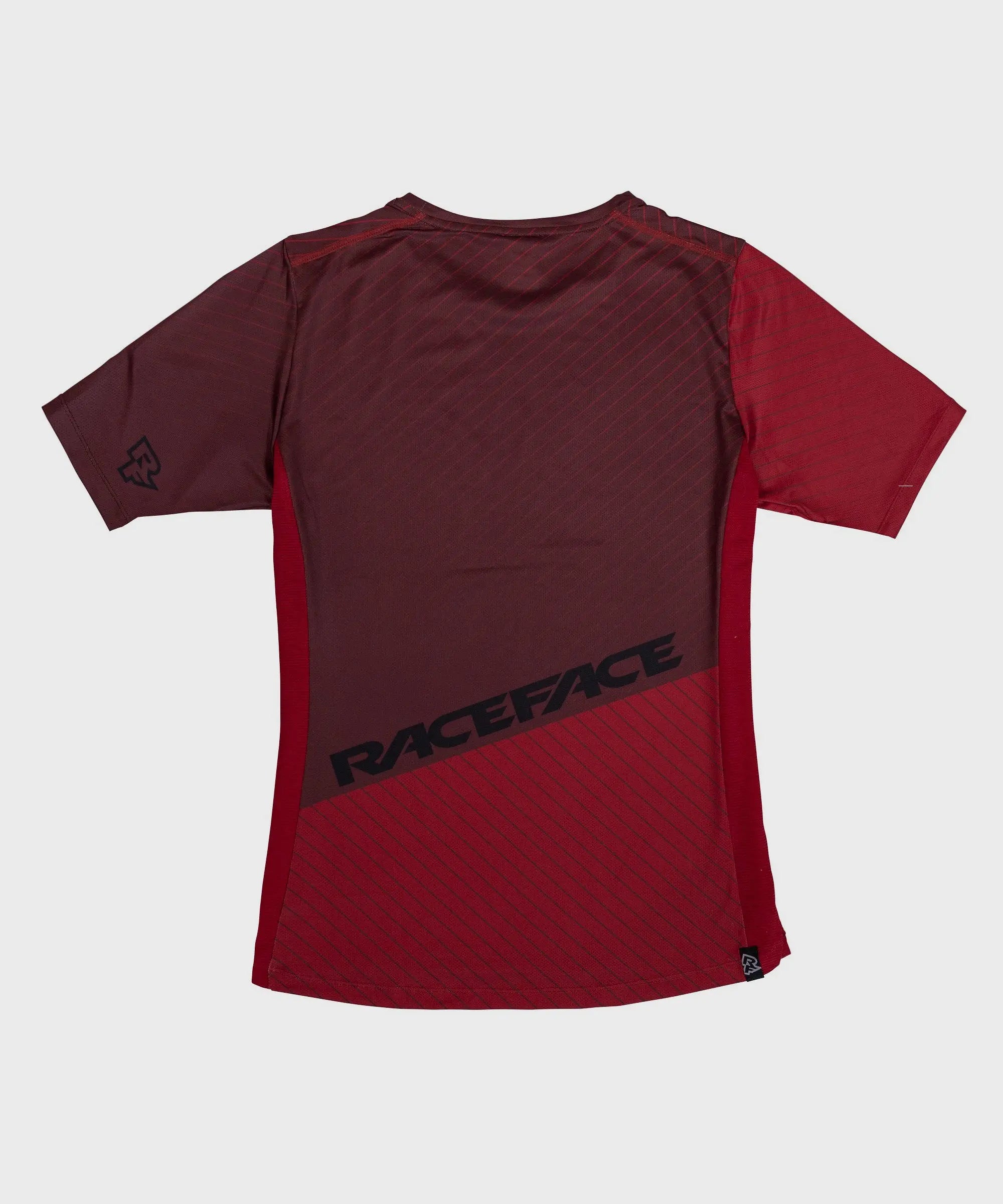 Race Face Indy Short Sleeves Cycle Jersey Dark Red - FREE UK Shipping, FREE 365 Day Returns | Moto Central