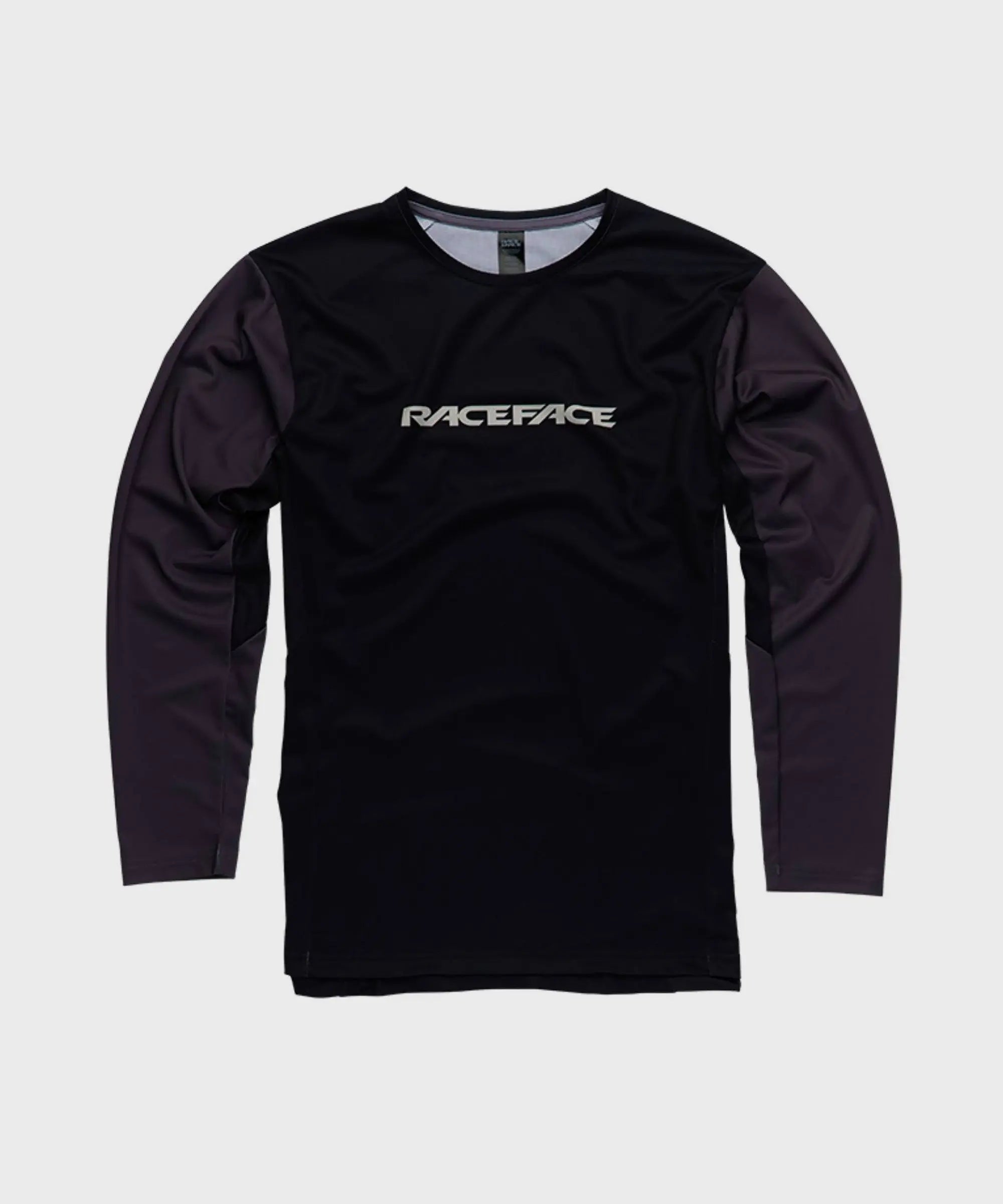 Race Face Indy Long Sleeve Cycle Jersey Charcoal - FREE UK Shipping, FREE 365 Day Returns | Moto Central