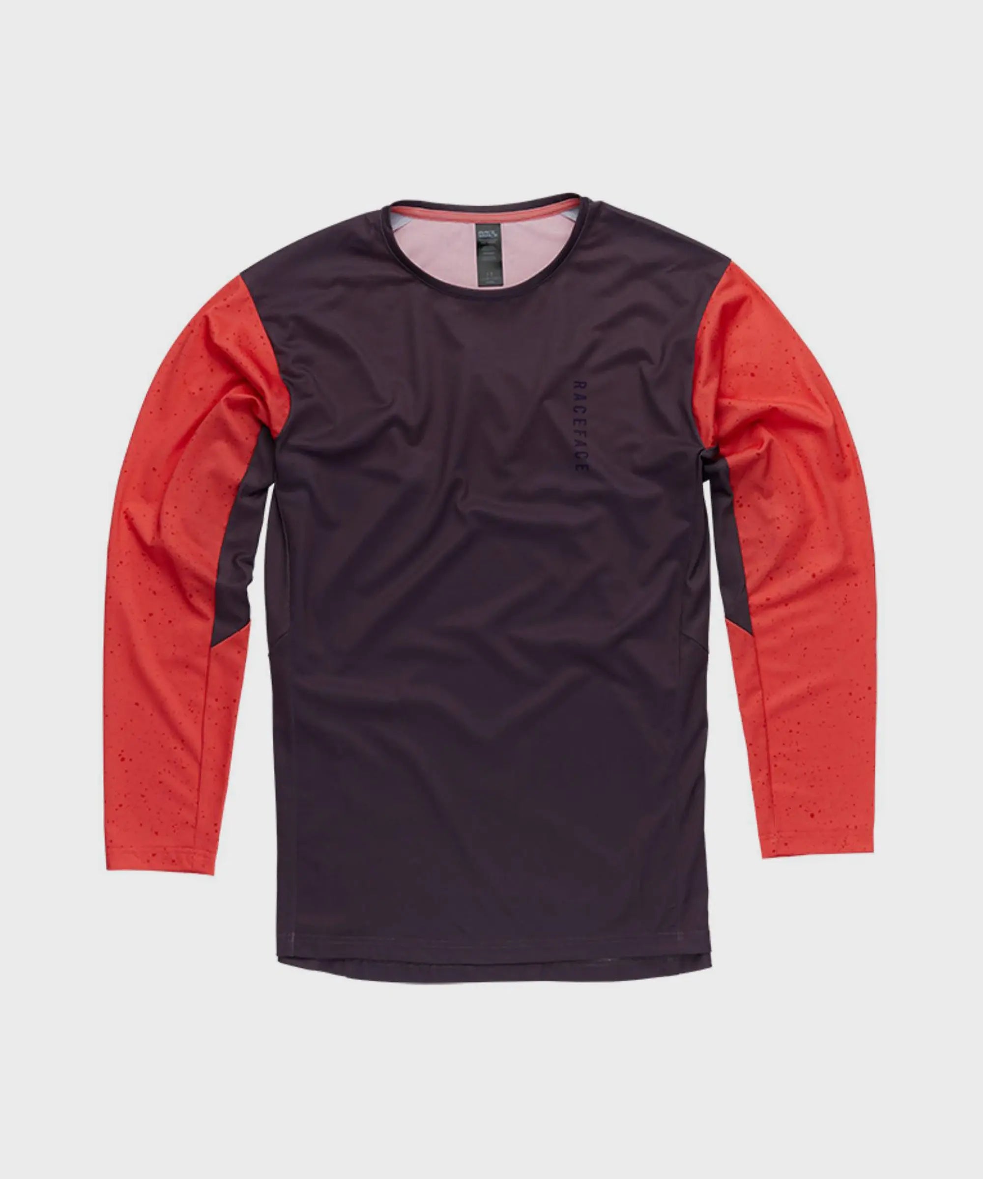 Race Face Indy Long Sleeve Cycle Jersey Coral - FREE UK Shipping, FREE 365 Day Returns | Moto Central