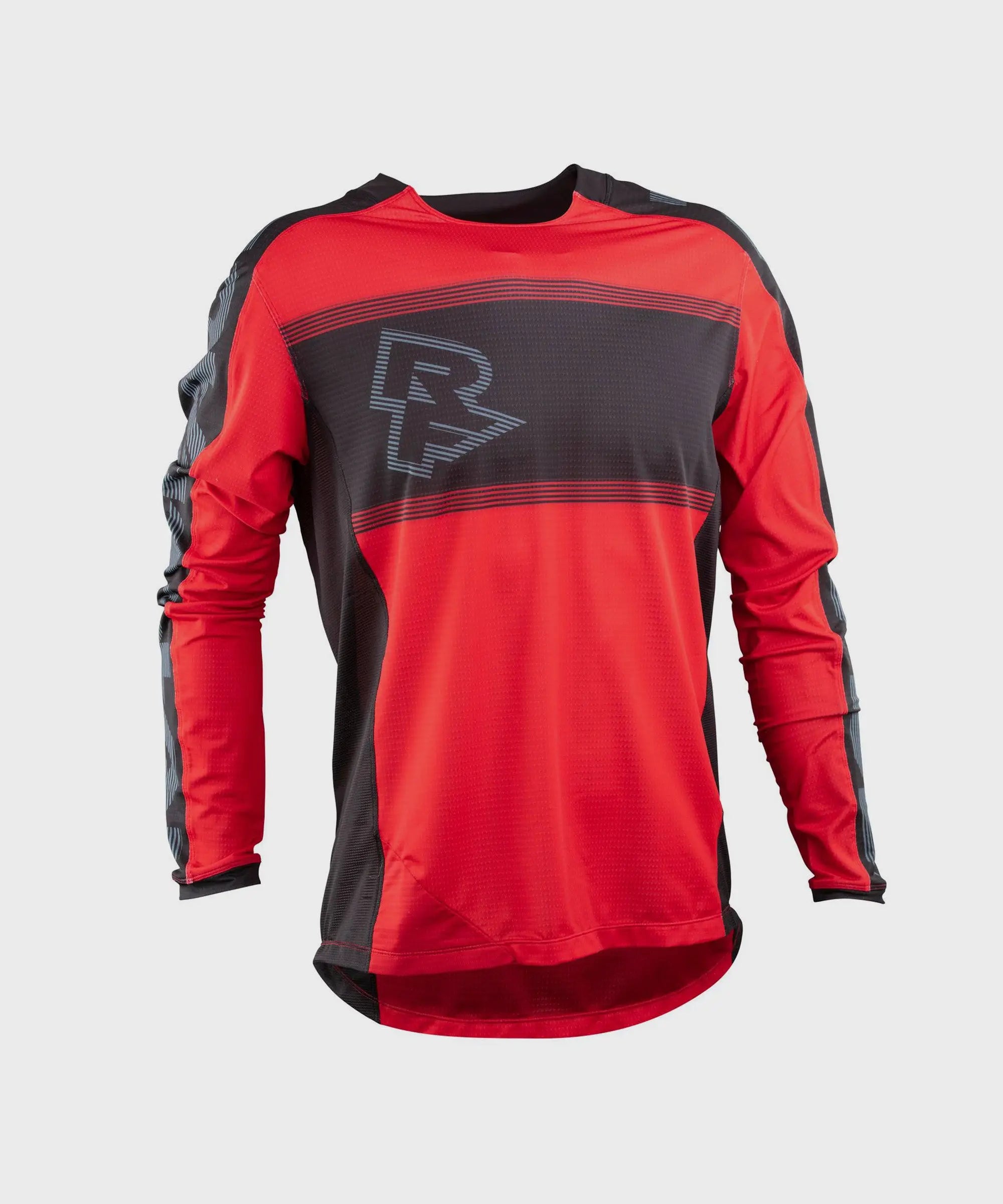 Race Face Ruxton Long Sleeves Cycle Jersey Rouge - FREE UK Shipping, FREE 365 Day Returns | Moto Central