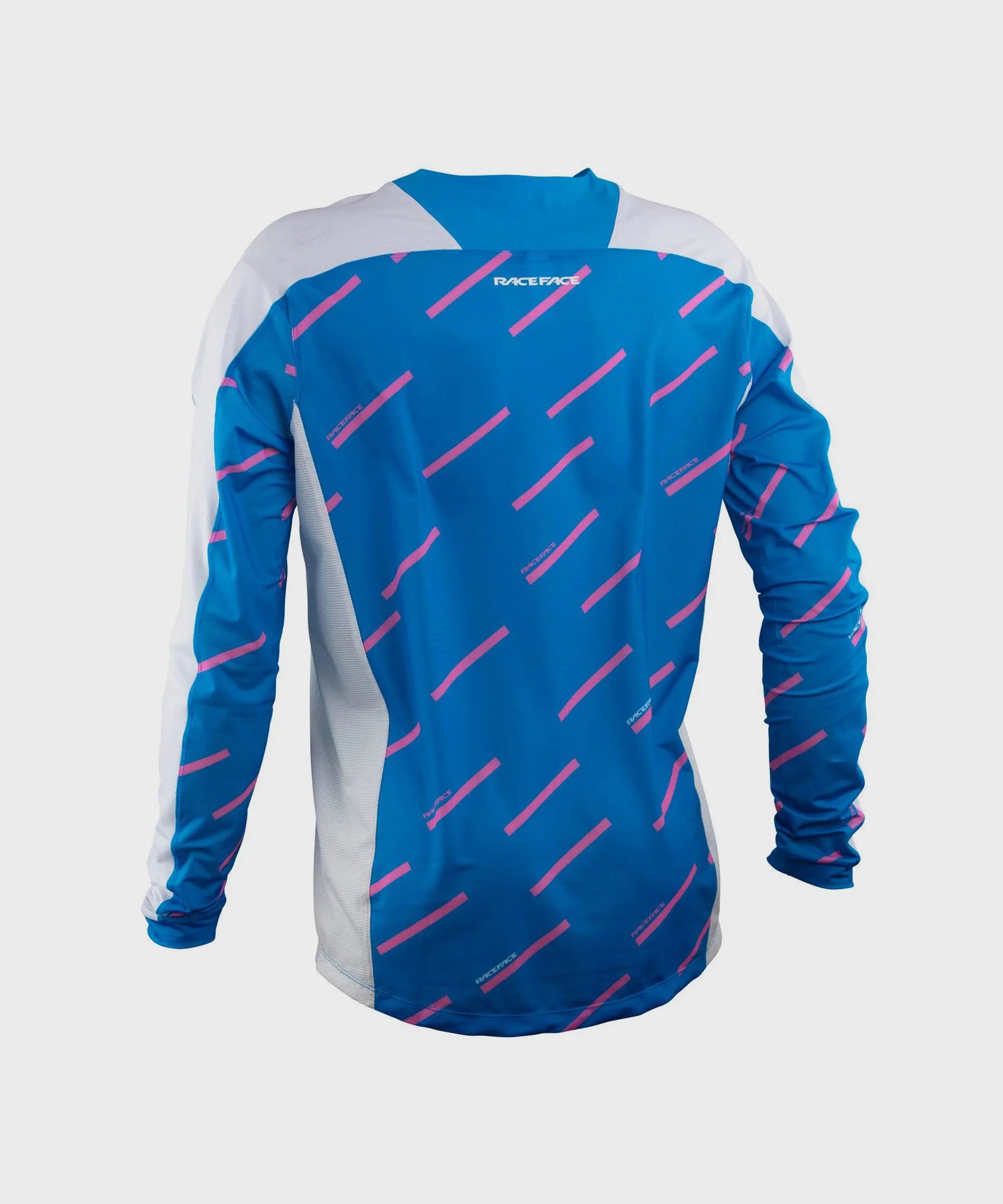 Race Face Ruxton Long Sleeves Cycle Jersey Royale Blue - FREE UK Shipping, FREE 365 Day Returns | Moto Central