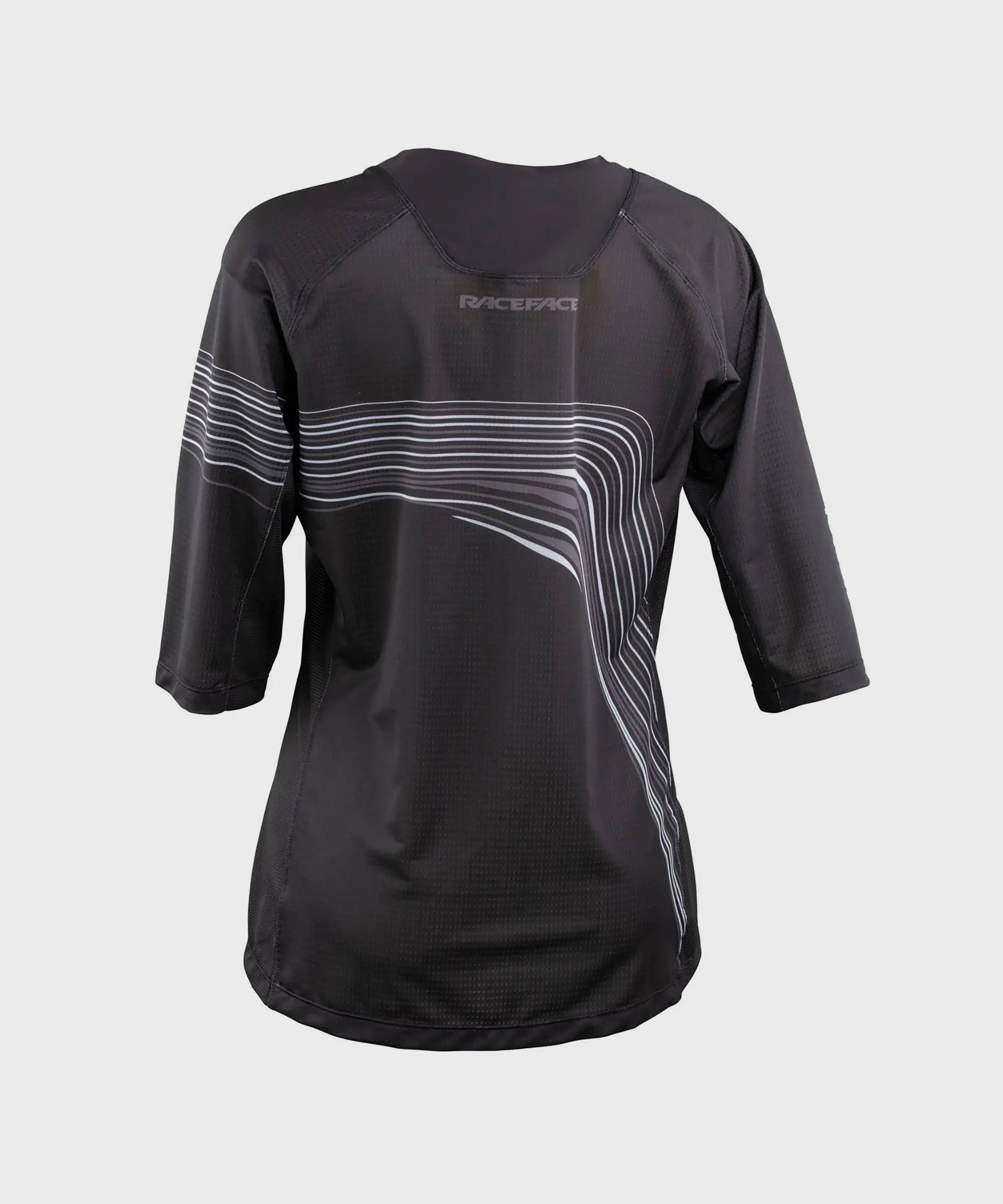 Race Face Khyber Ladies 3/4 Sleeves Cycle Jersey Concrete - FREE UK Shipping, FREE 365 Day Returns | Moto Central