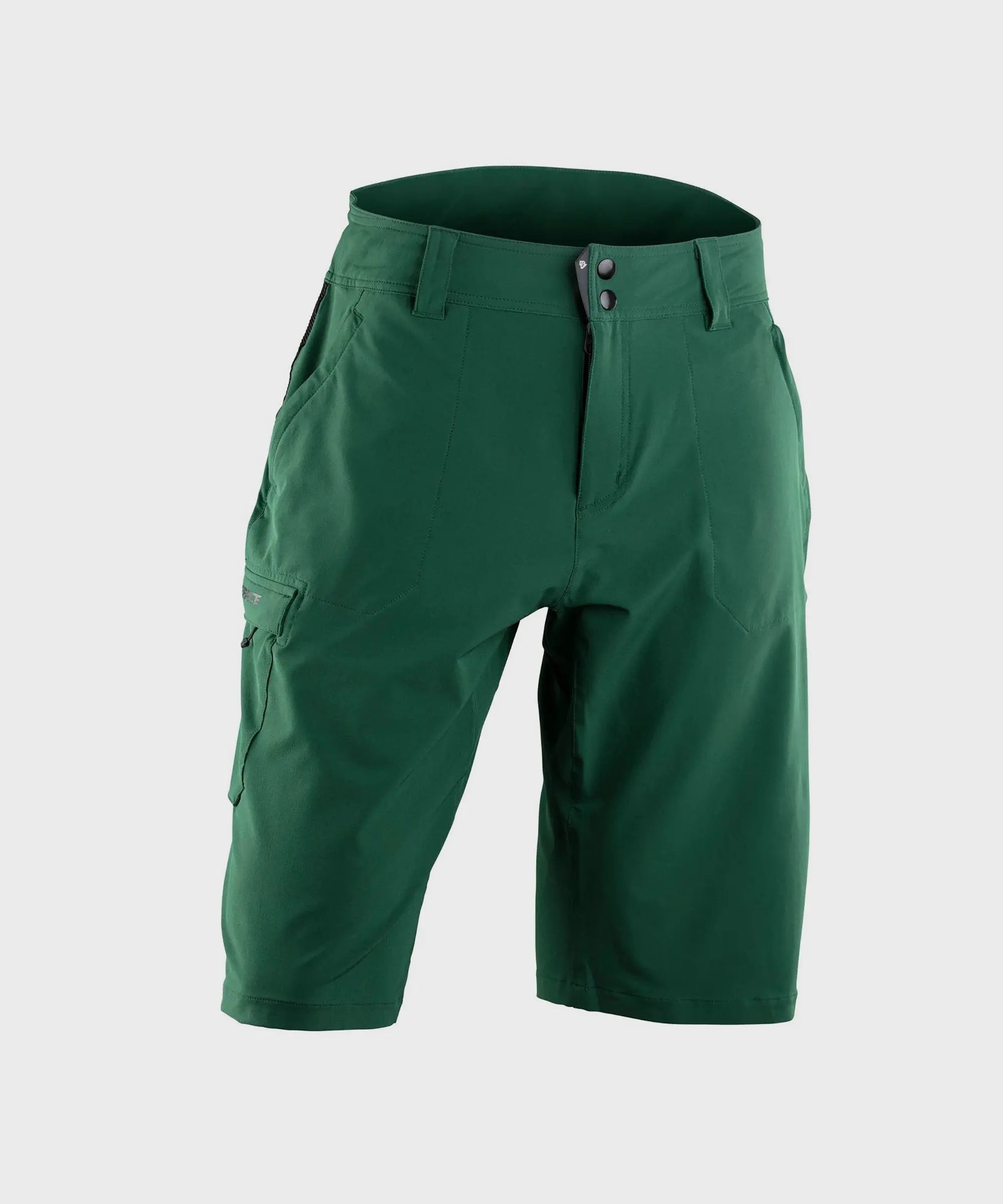 Race Face Trigger Cycle Shorts Forest - FREE UK Shipping, FREE 365 Day Returns | Moto Central