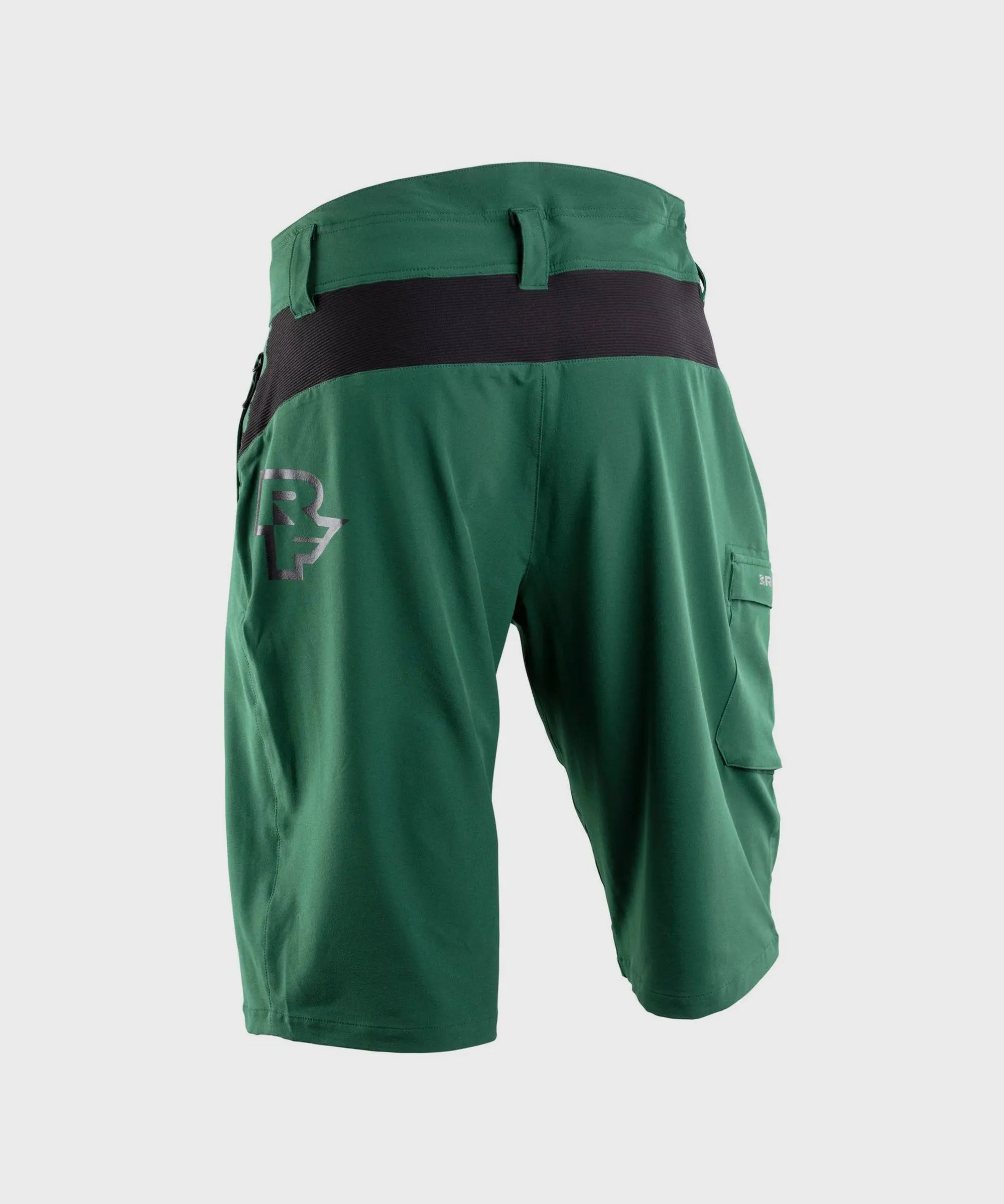 Race Face Trigger Cycle Shorts Forest - FREE UK Shipping, FREE 365 Day Returns | Moto Central