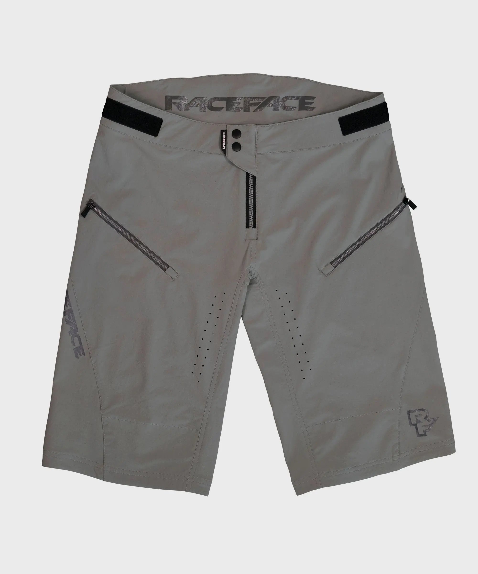 Race Face Indy Cycle Shorts Grey - FREE UK Shipping, FREE 365 Day Returns | Moto Central