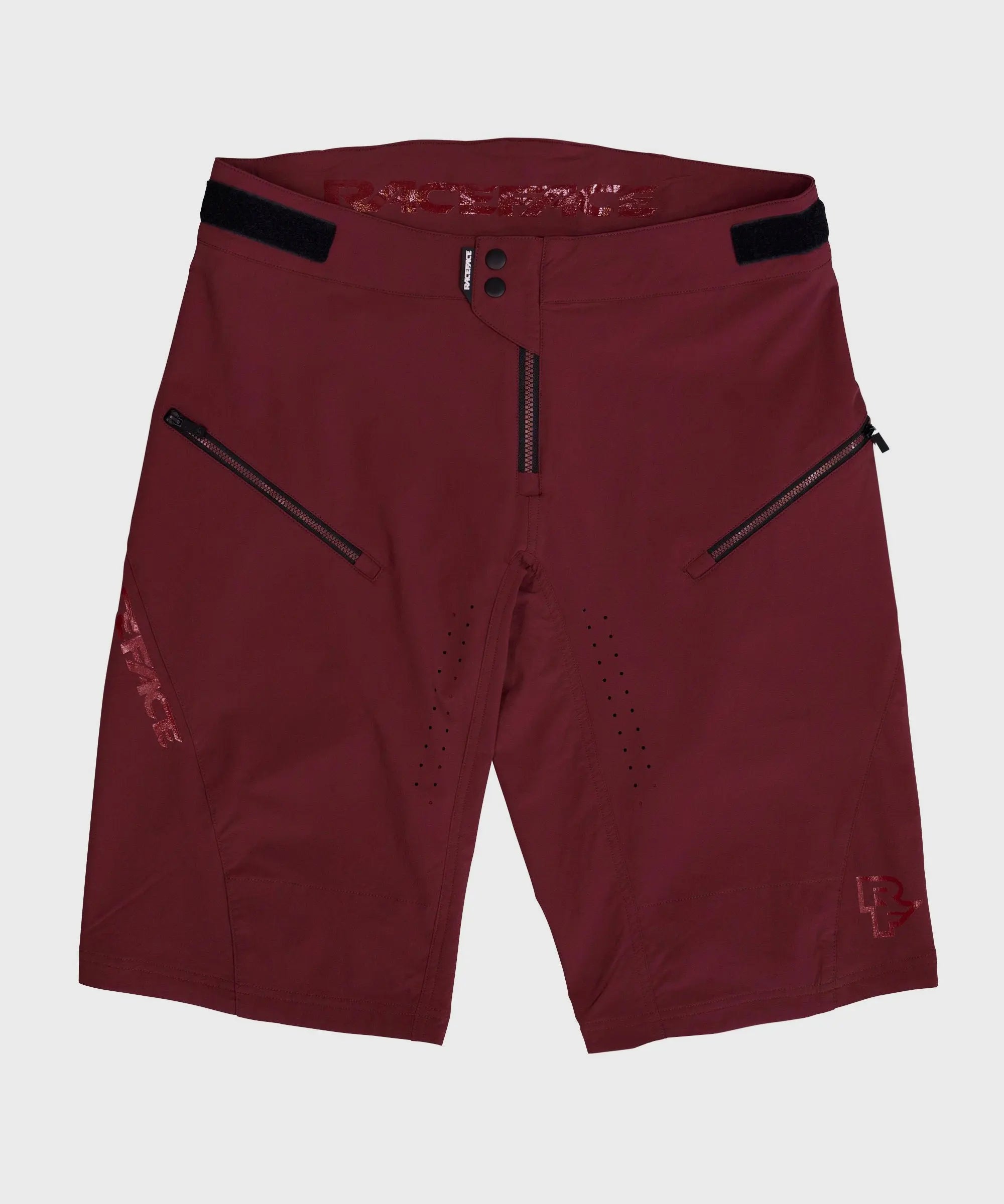 Race Face Indy Cycle Shorts Dark Red - FREE UK Shipping, FREE 365 Day Returns | Moto Central