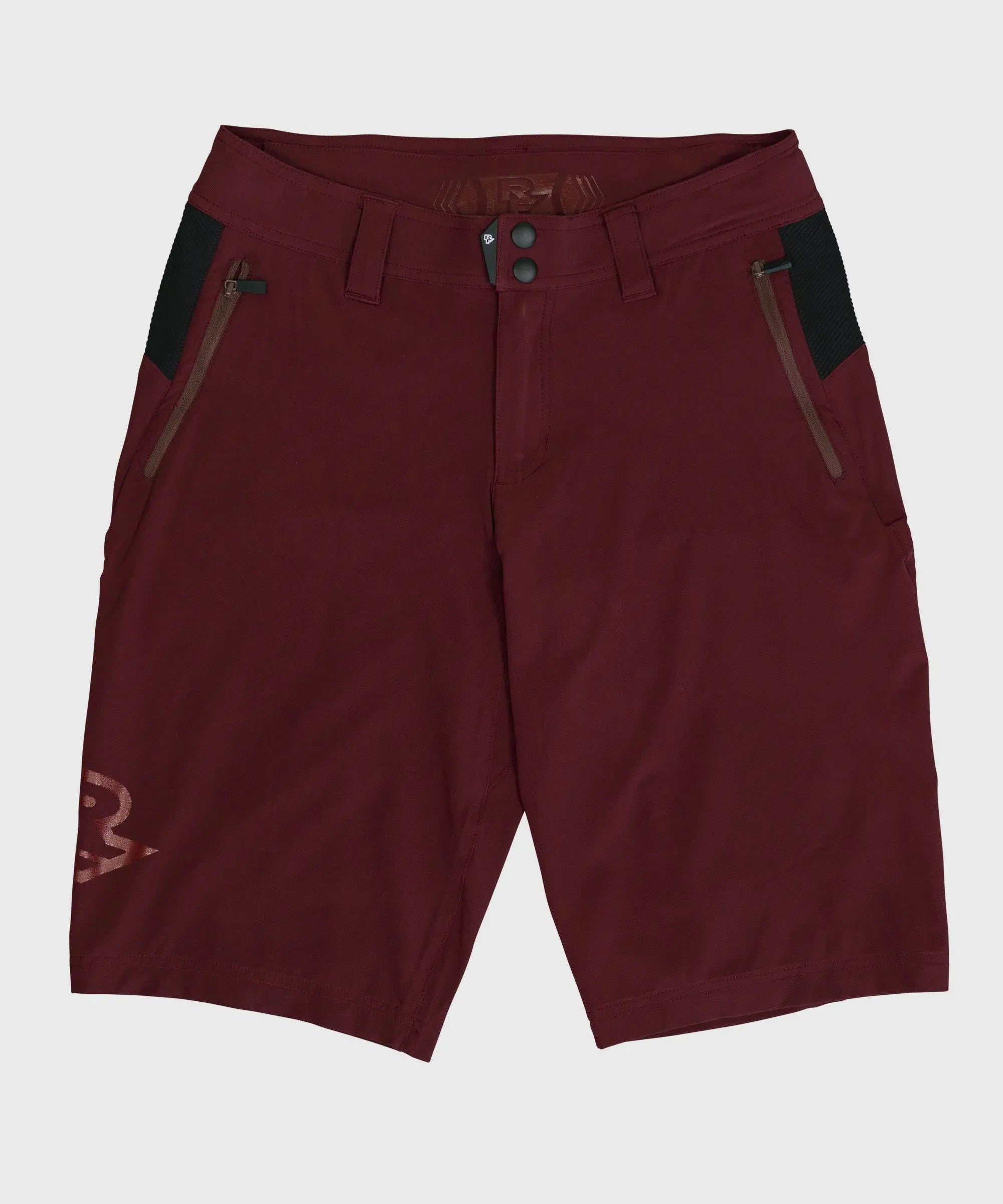 Race Face Nimby Ladies Cycle Shorts Deep Red - FREE UK Shipping, FREE 365 Day Returns | Moto Central