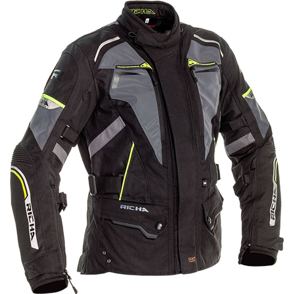 Richa Infinity 2 Flare Ladies Textile Jacket Titanium / Fluo