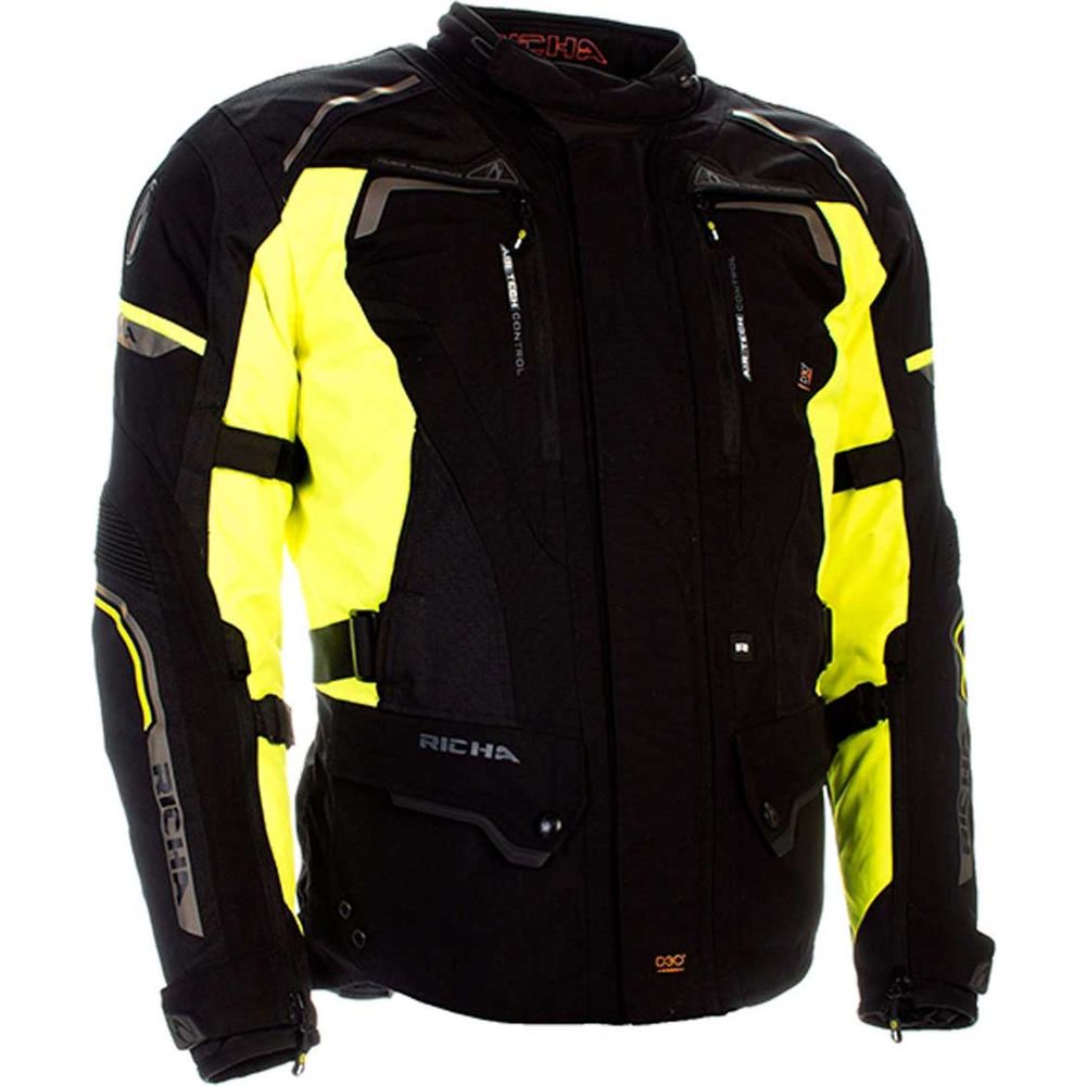 Richa Infinity 2 Textile Jacket Black / Fluo Yellow