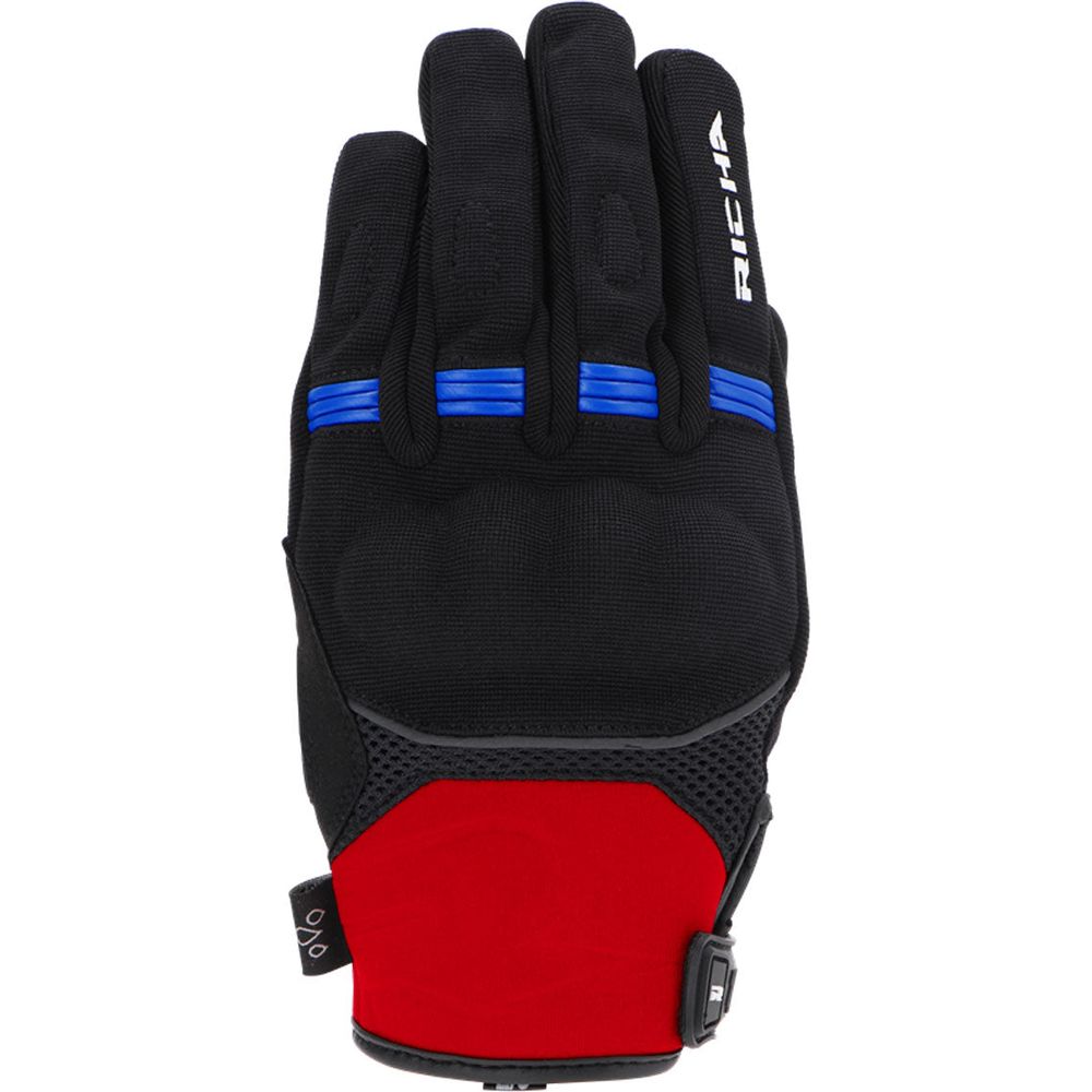 Richa Scope Waterproof Textile Gloves Black / Red / Blue