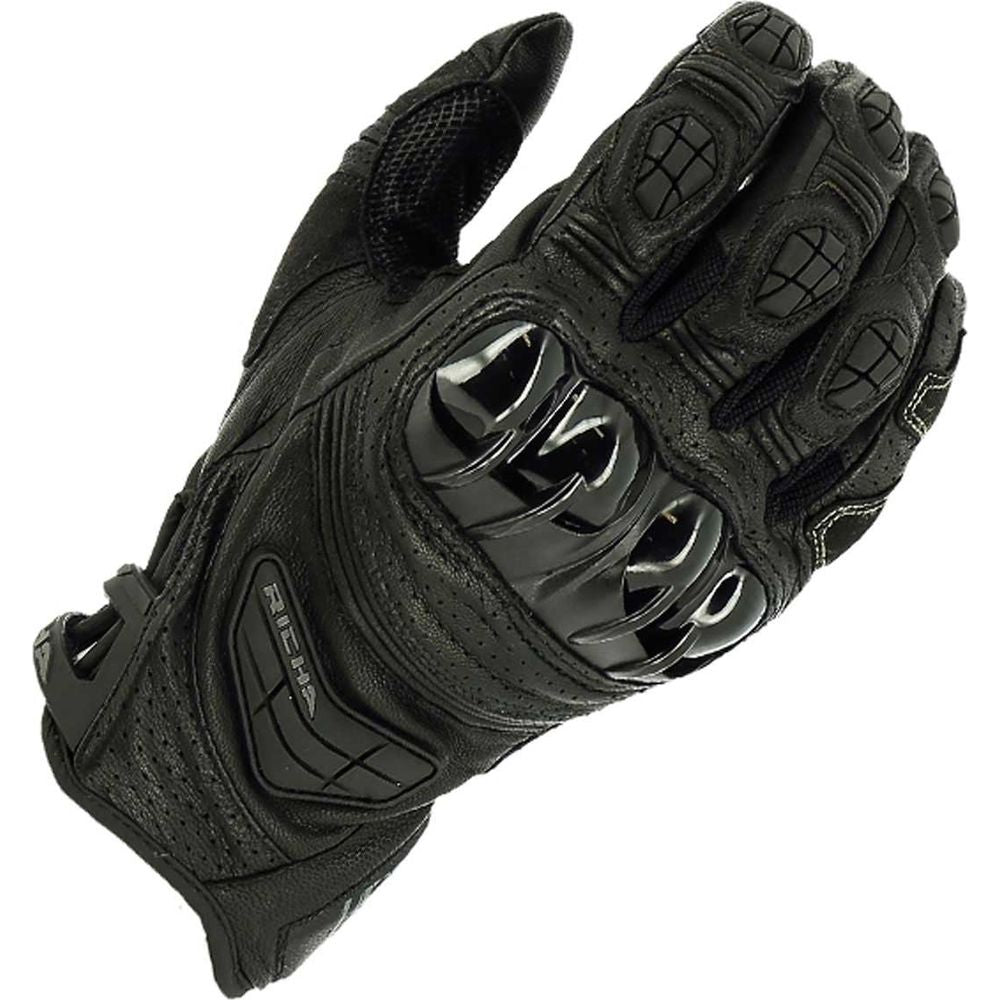 Richa Stealth Leather Gloves Black
