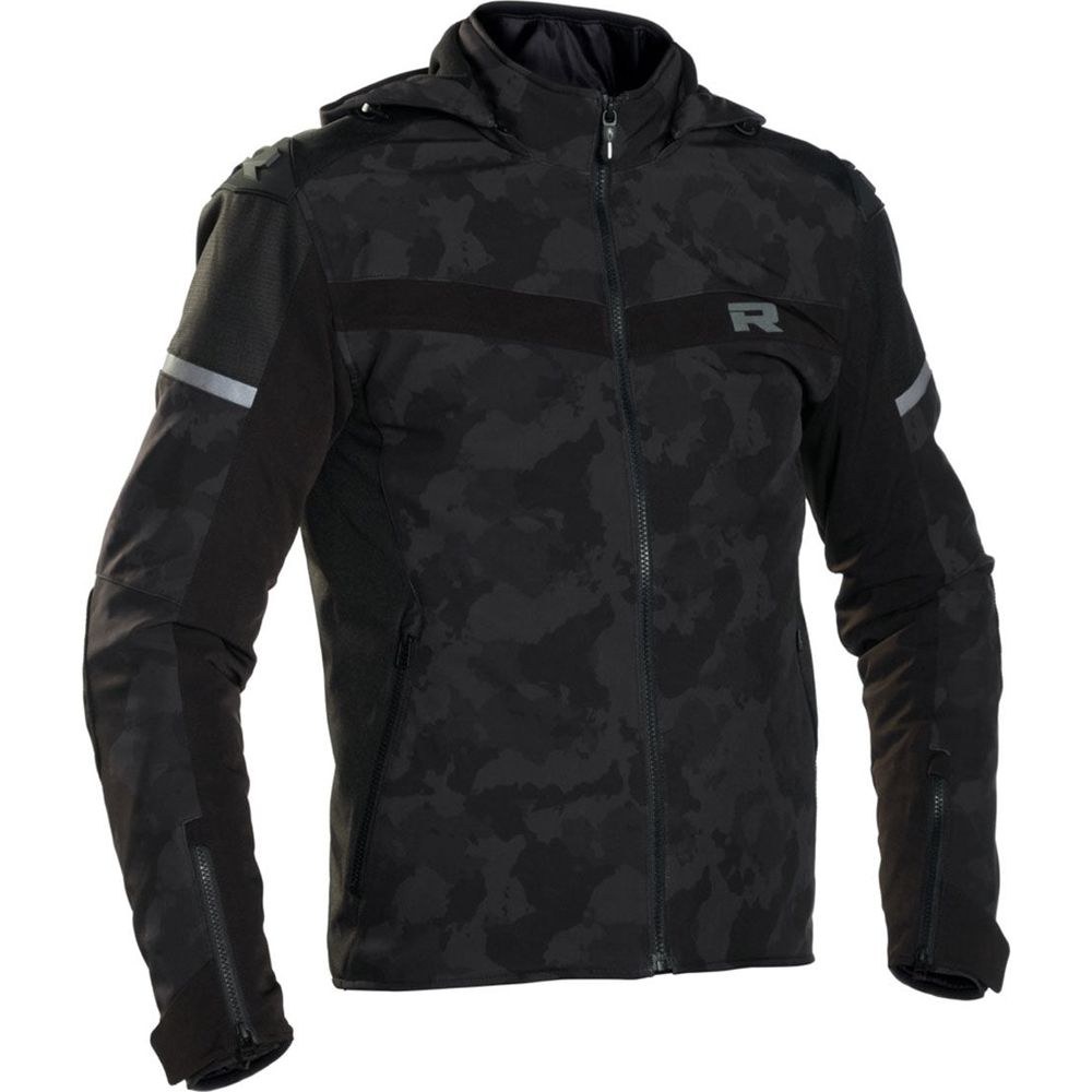 Richa Stealth Hooded Textile Jacket Black