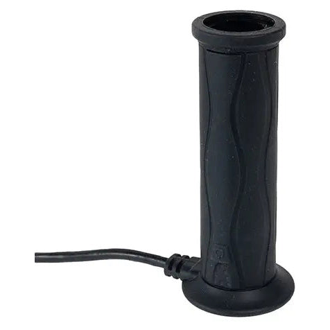 Riderr Heated Grips Black, single heated grip detail