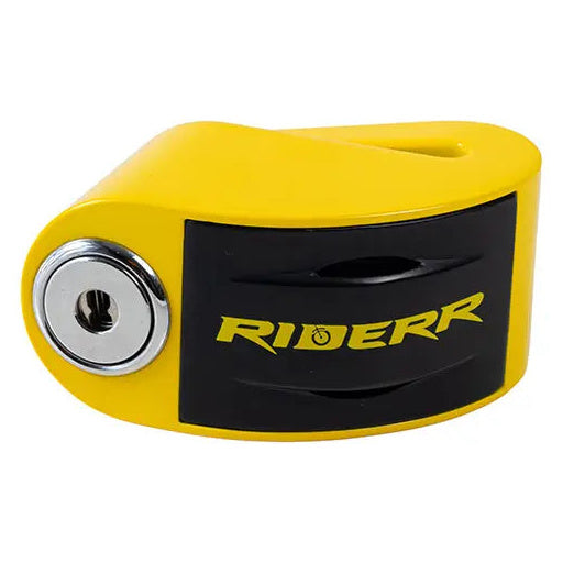 Riderr RT6 Alarm Disc Lock Fluo Yellow, side product view