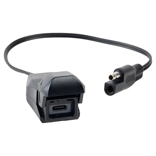 Riderr USB-C Handlebar Charger Black, USB-C handlebar charger product view