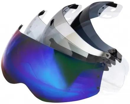 Roof RO10 Visor Iridium Blue FREE UK Delivery, FREE 365 Day Returns | Moto Central
