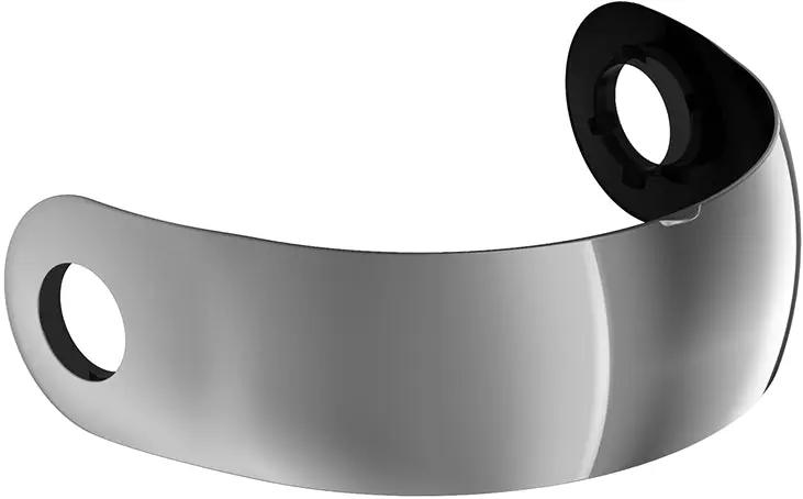 Roof RO35 Cooper Band Visor Iridium Silver FREE UK Delivery, FREE 365 Day Returns | Moto Central