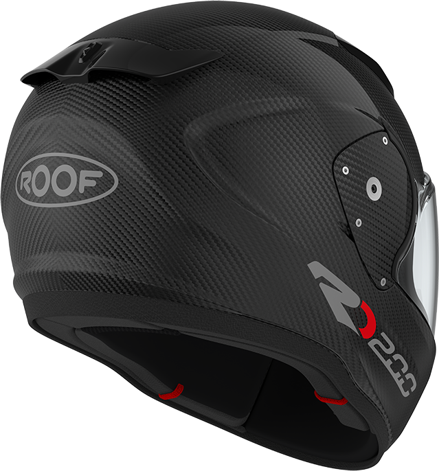 Roof RO200 Carbon Brilliant Glossy Black FREE UK Delivery, FREE 365 Day Returns | Moto Central