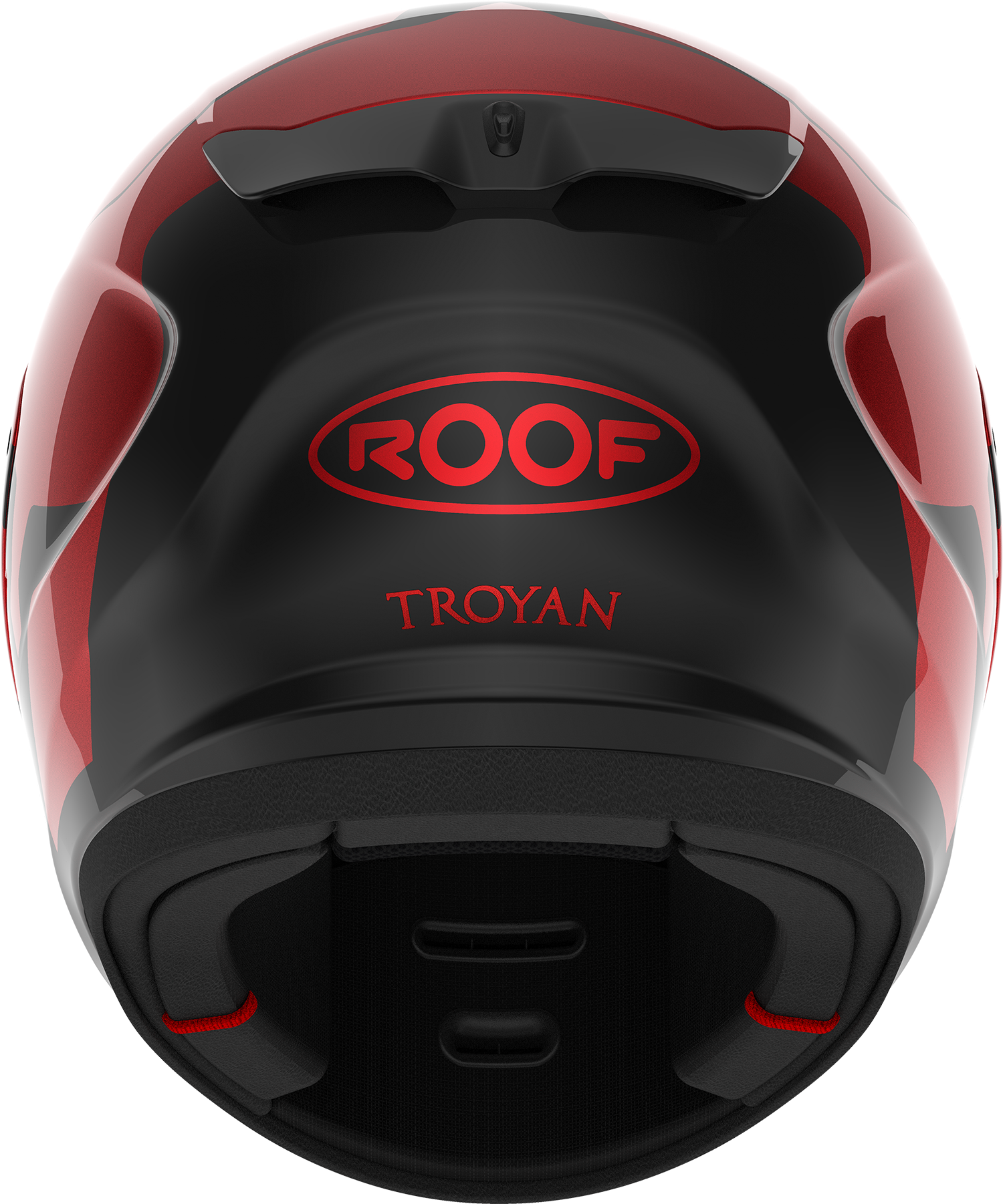 Roof RO200 Troyan Red / Black FREE UK Delivery, FREE 365 Day Returns | Moto Central