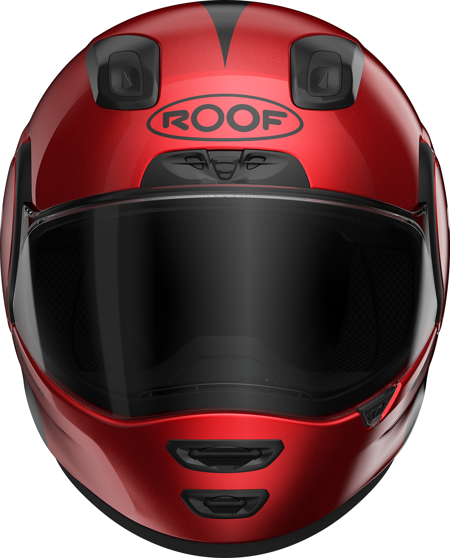 Roof RO200 Troyan Red / Black FREE UK Delivery, FREE 365 Day Returns | Moto Central