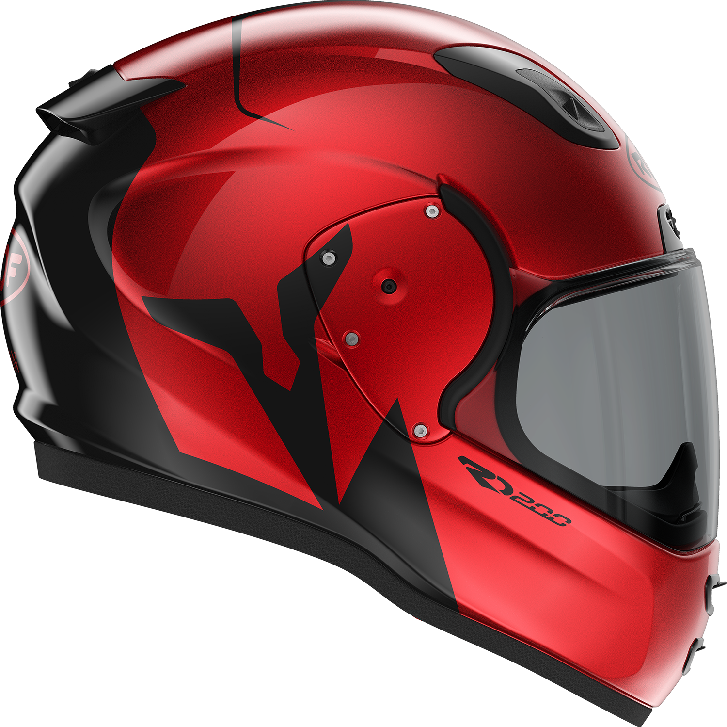 Roof RO200 Troyan Red / Black FREE UK Delivery, FREE 365 Day Returns | Moto Central