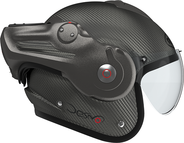 Roof RO32 Desmo 3 Carbon Matt Carbon FREE UK Delivery, FREE 365 Day Returns | Moto Central